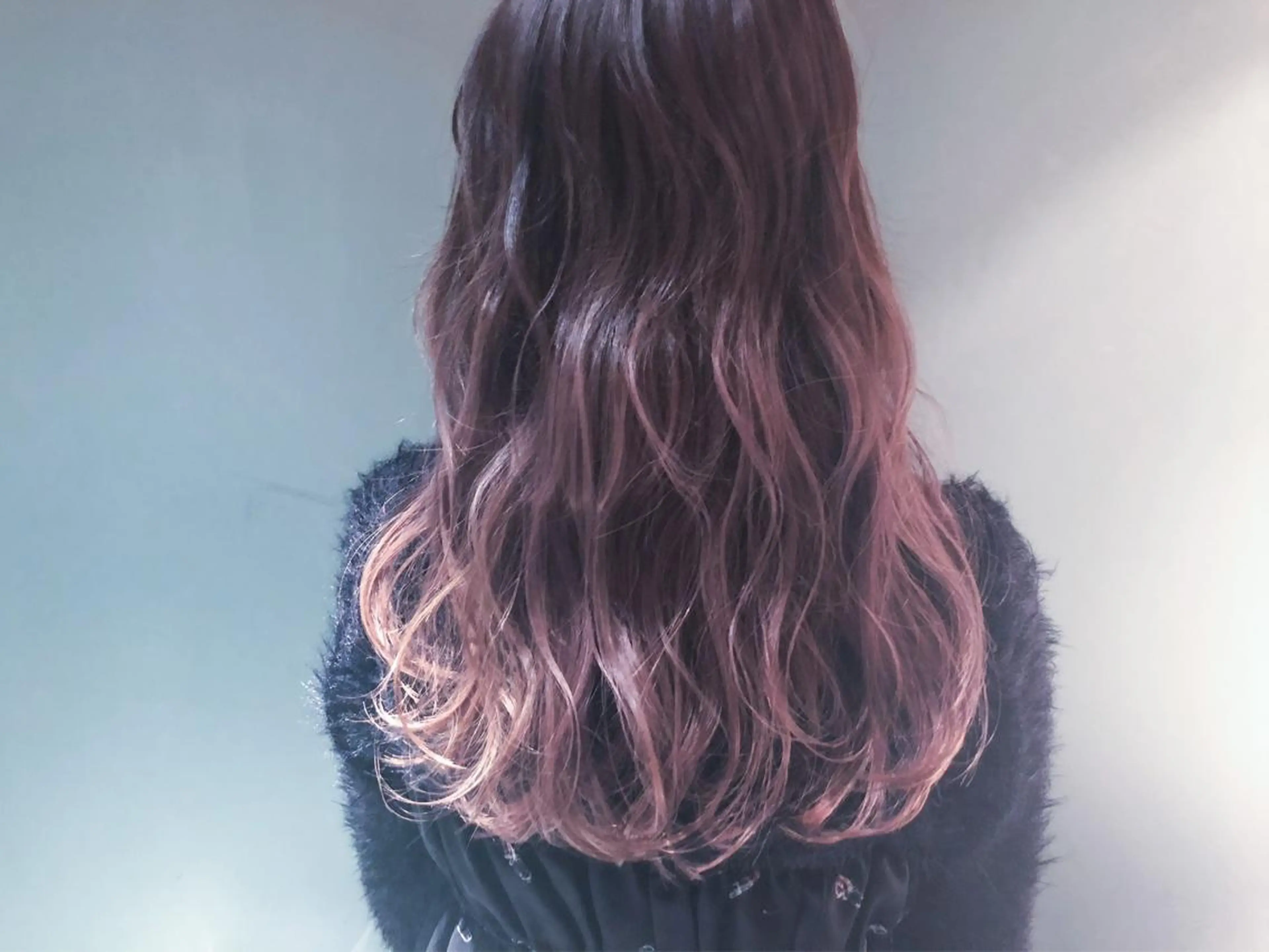 ロング カラー 透明感カラー ラベンダーカラー salonF 🔸hamaのマツエク・マツパデザイン