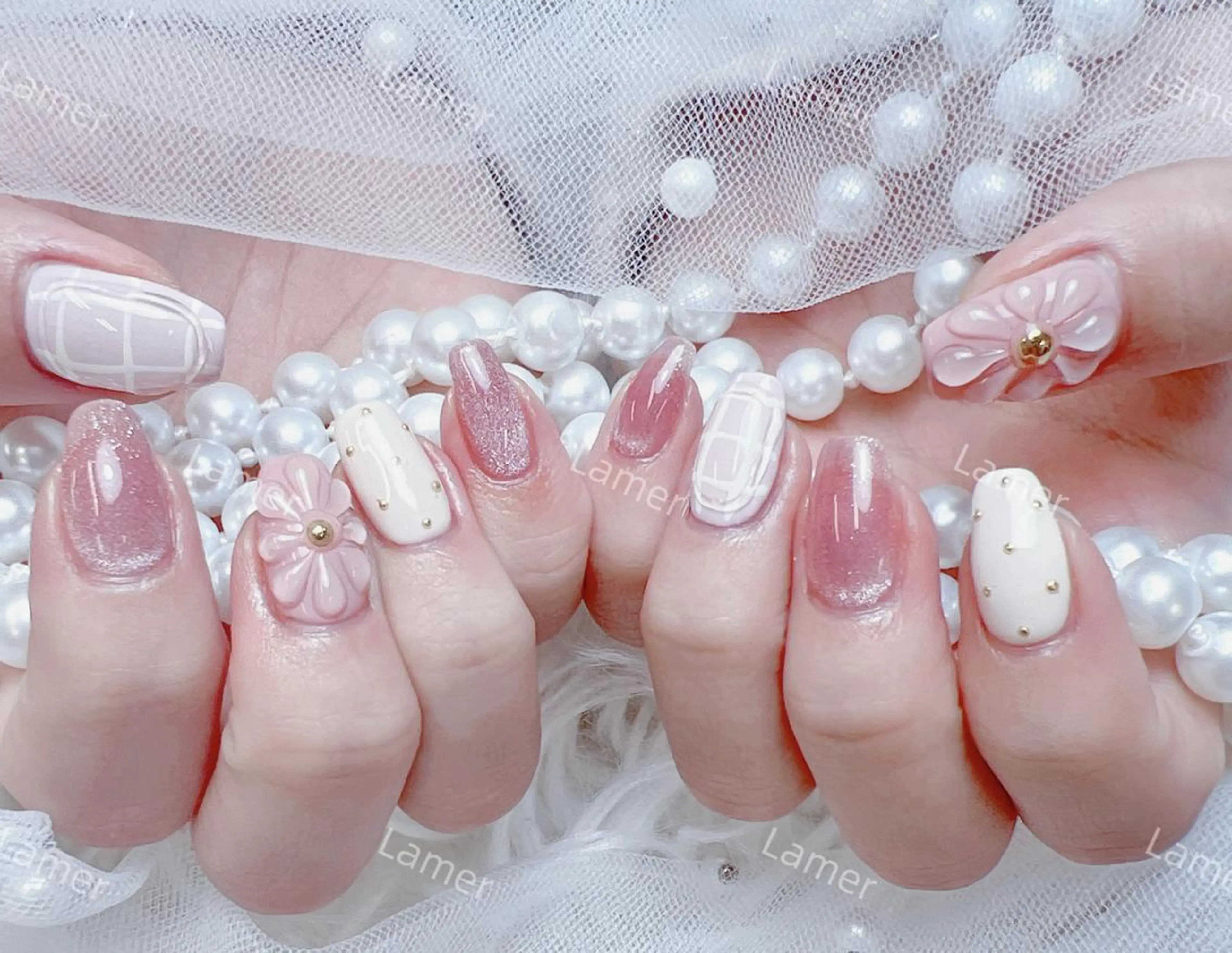 ネイル ハンドネイル ハンドケア La Merのネイルデザイン