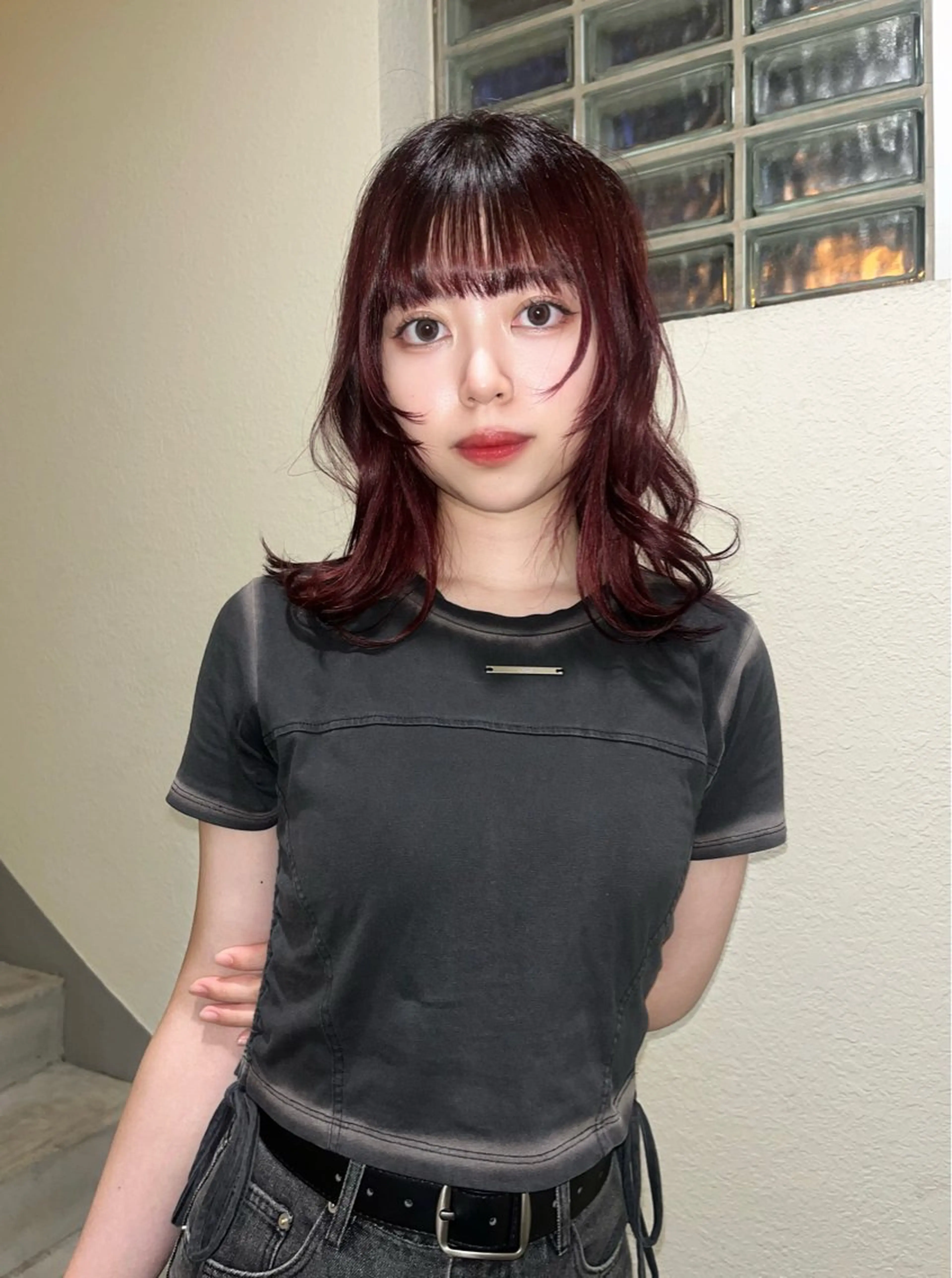 カラー sliver ・siki /YUIのヘアスタイル