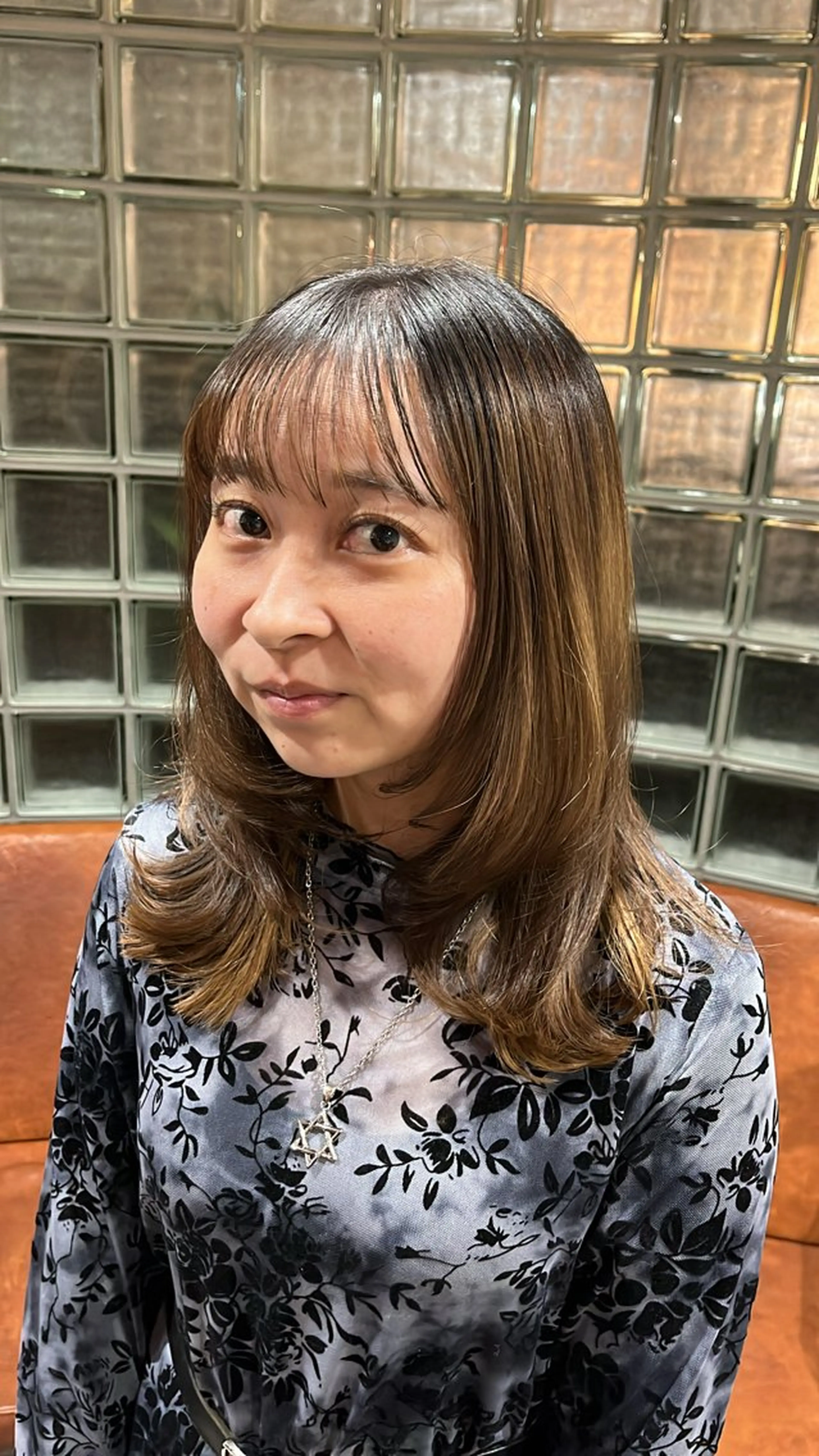 ミディアム カット 梅田美容室/カット /Maoのヘアスタイル