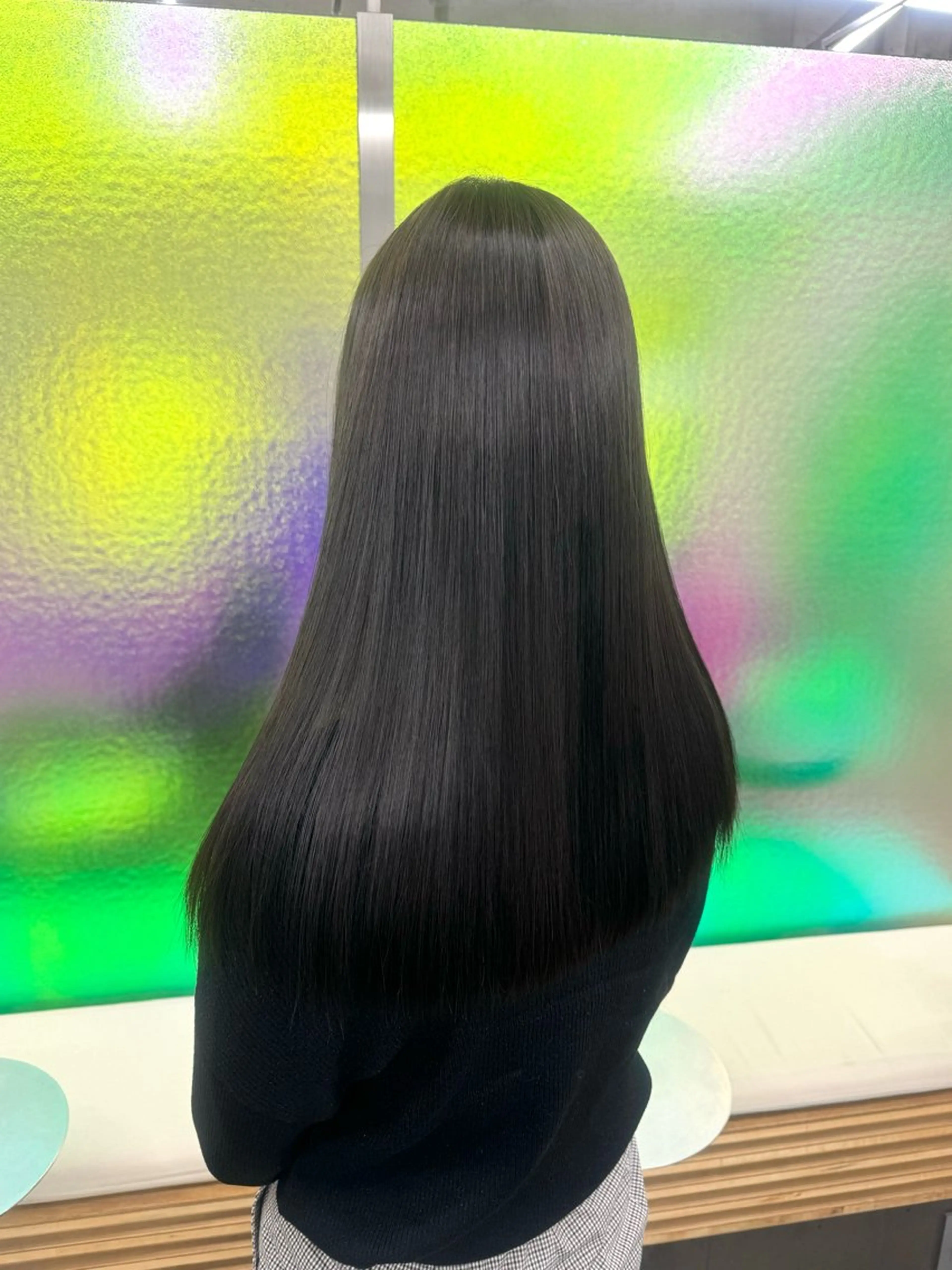 ロング 縮毛矯正 トリートメント 髪質改善×艶髪 🤍amane🤍のヘアスタイル