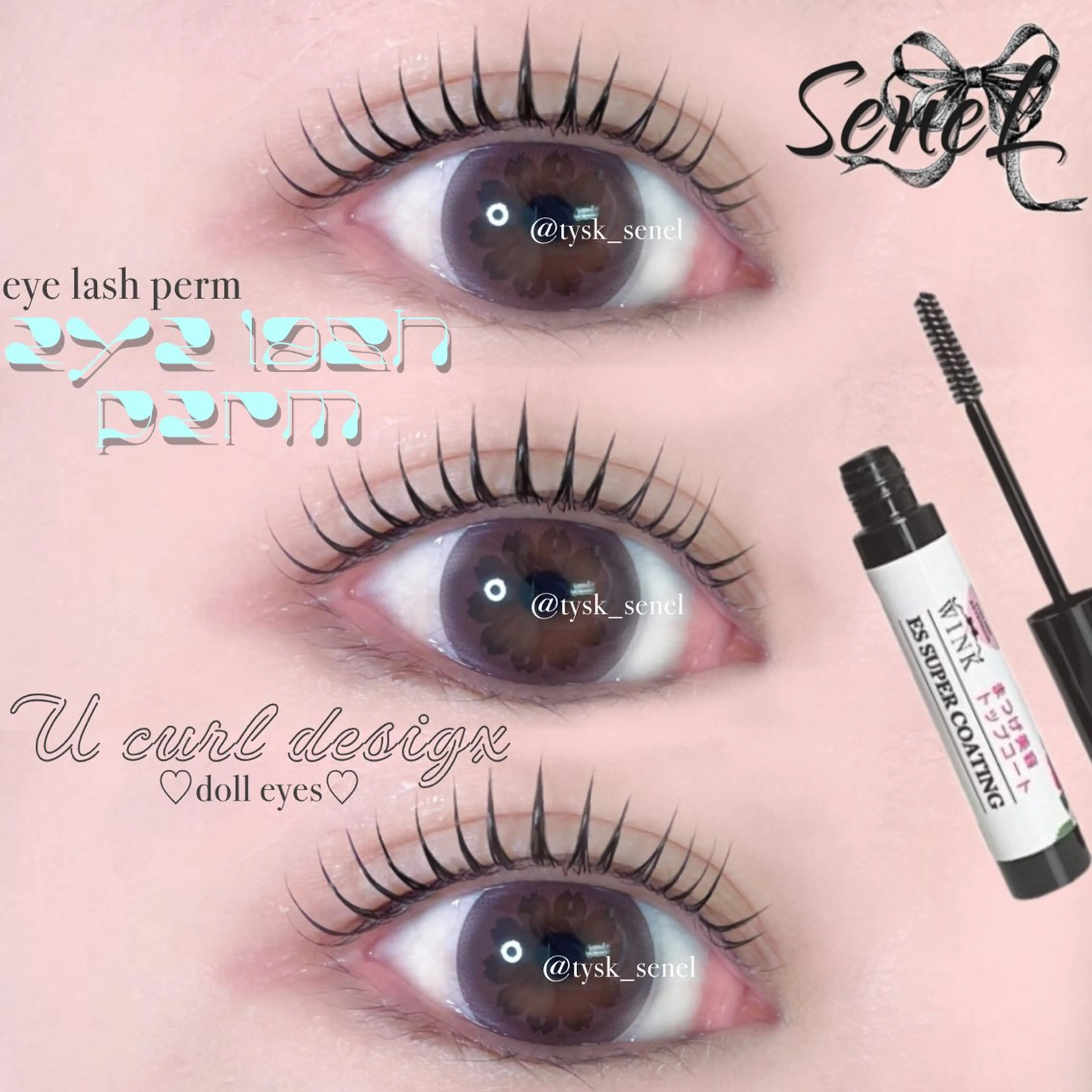 マツエク・マツパ マツパ 大阪梅田 SAKI 韓国風束感まつ毛のマツエク・マツパデザイン