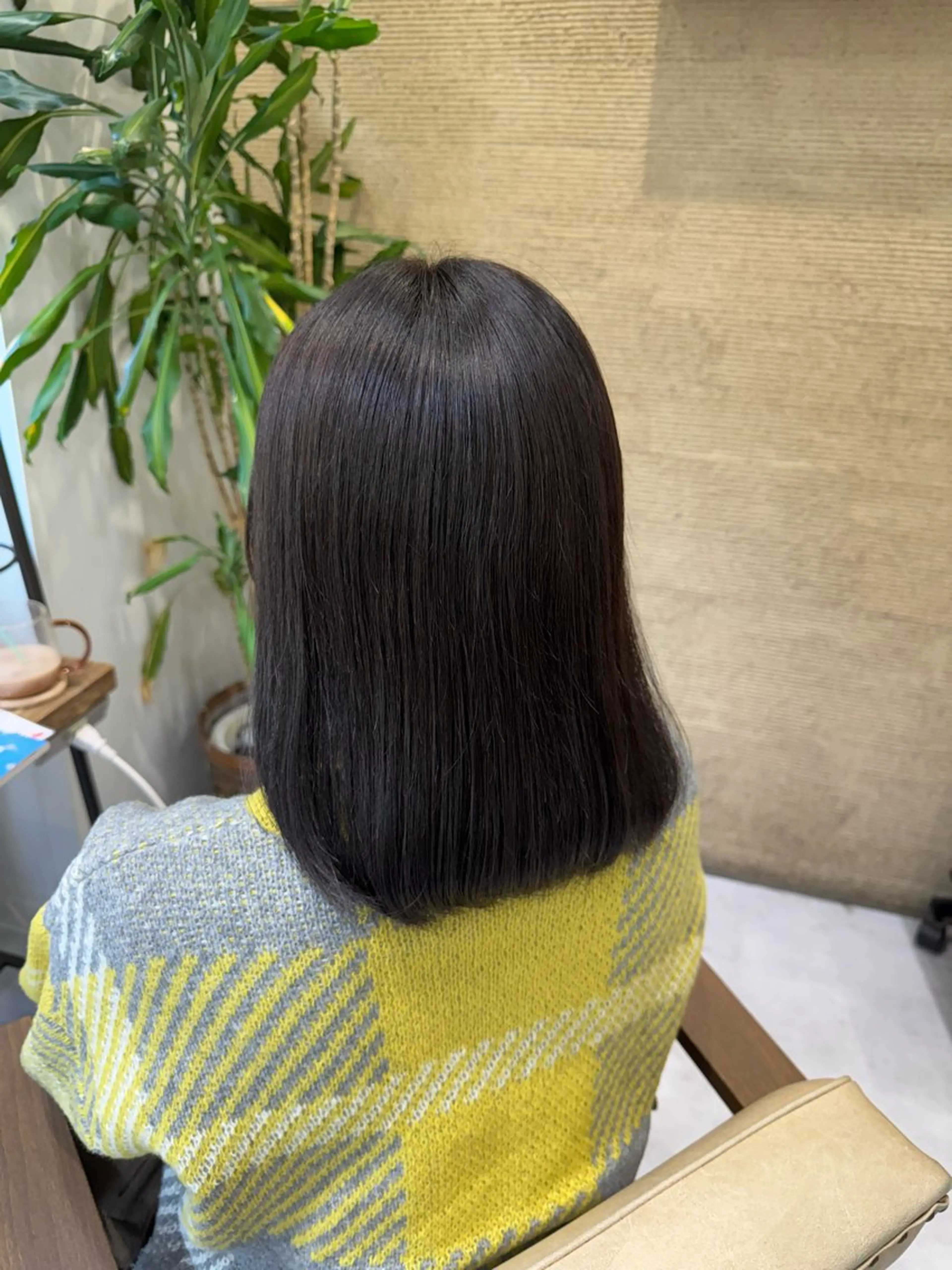 セミロング カラー ブリーチなしwカラー /艶カラー/oukaのヘアスタイル