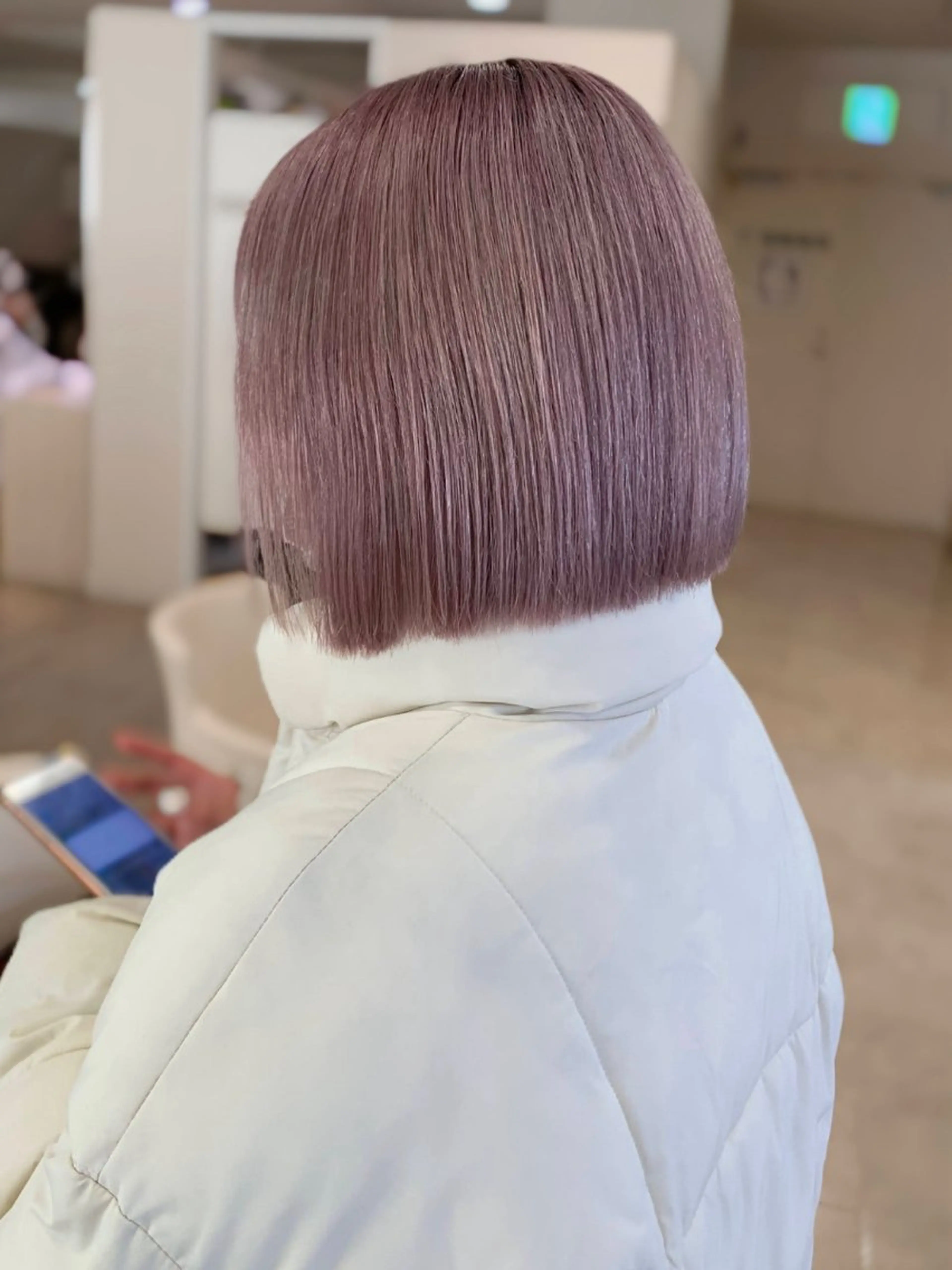 ショート カラー バレイヤージュ ベージュカラー ブリーチ ブロンド ケアブリーチ カット ヘアカラー トリートメント お悩み解決美容師🦚 片山/銀座/有楽町のヘアスタイル