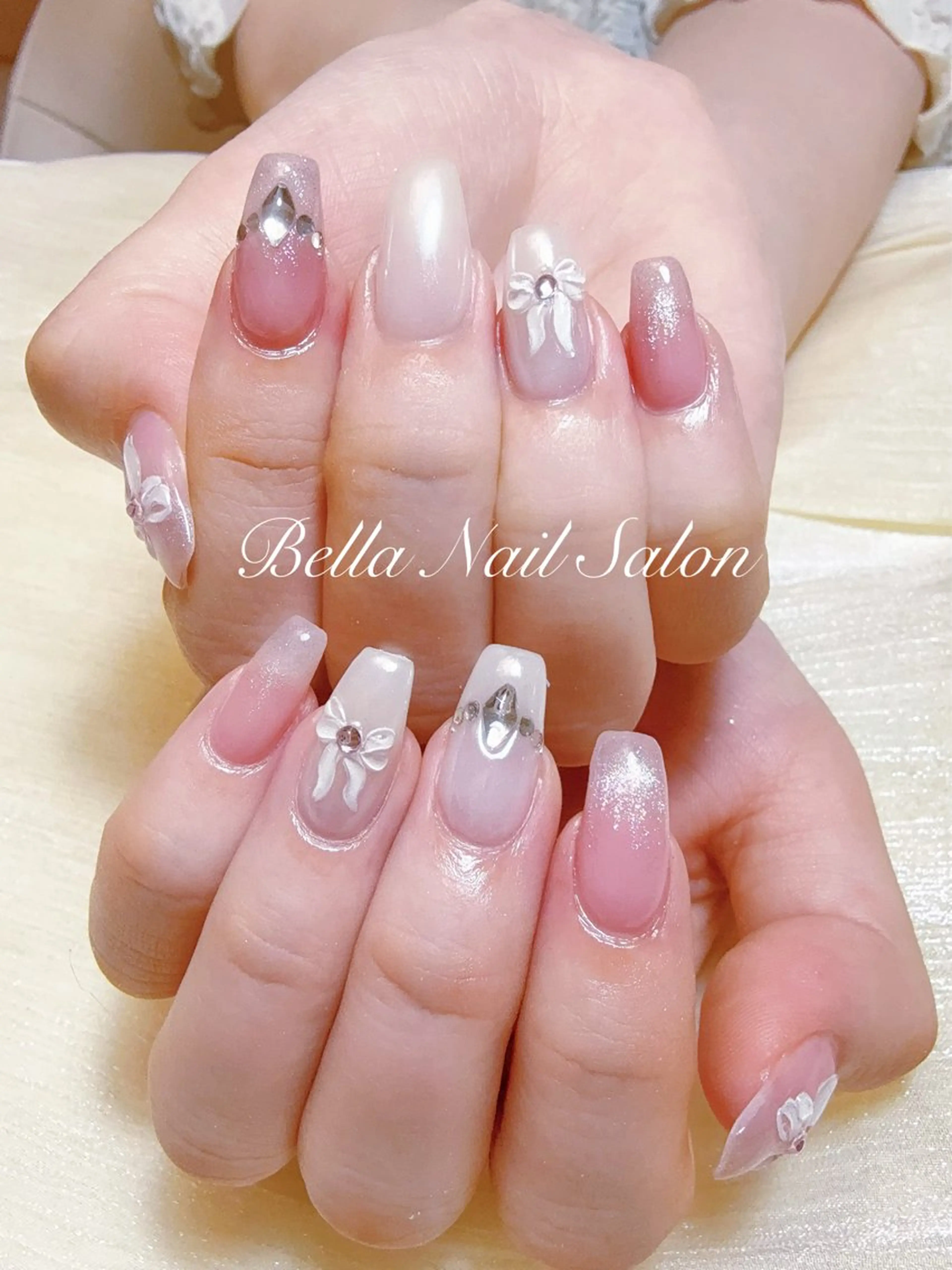 ネイル ハンドネイル Bella Nail Salonパラジェルのネイルデザイン