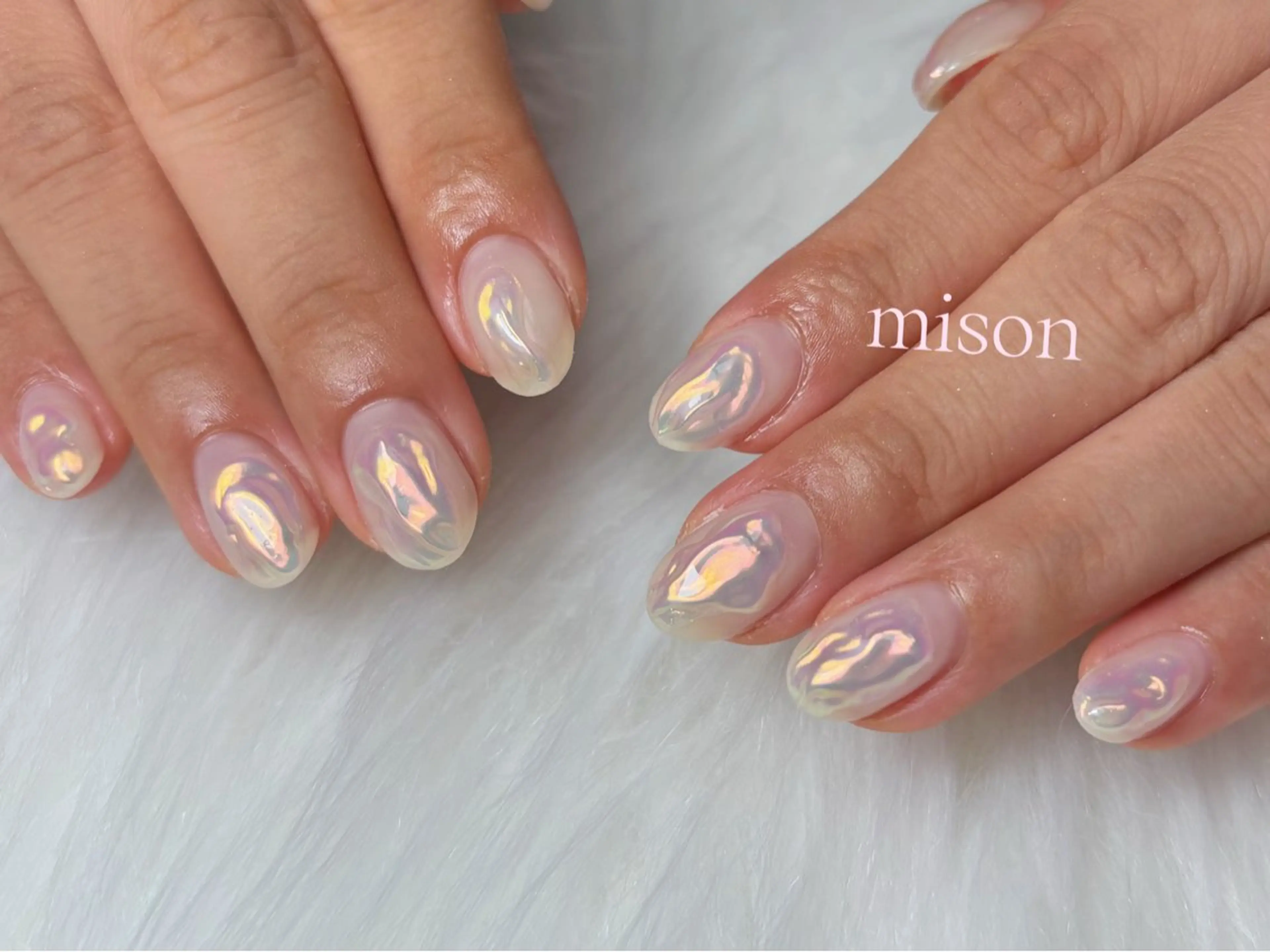 ネイル mison 安形友花のネイルデザイン