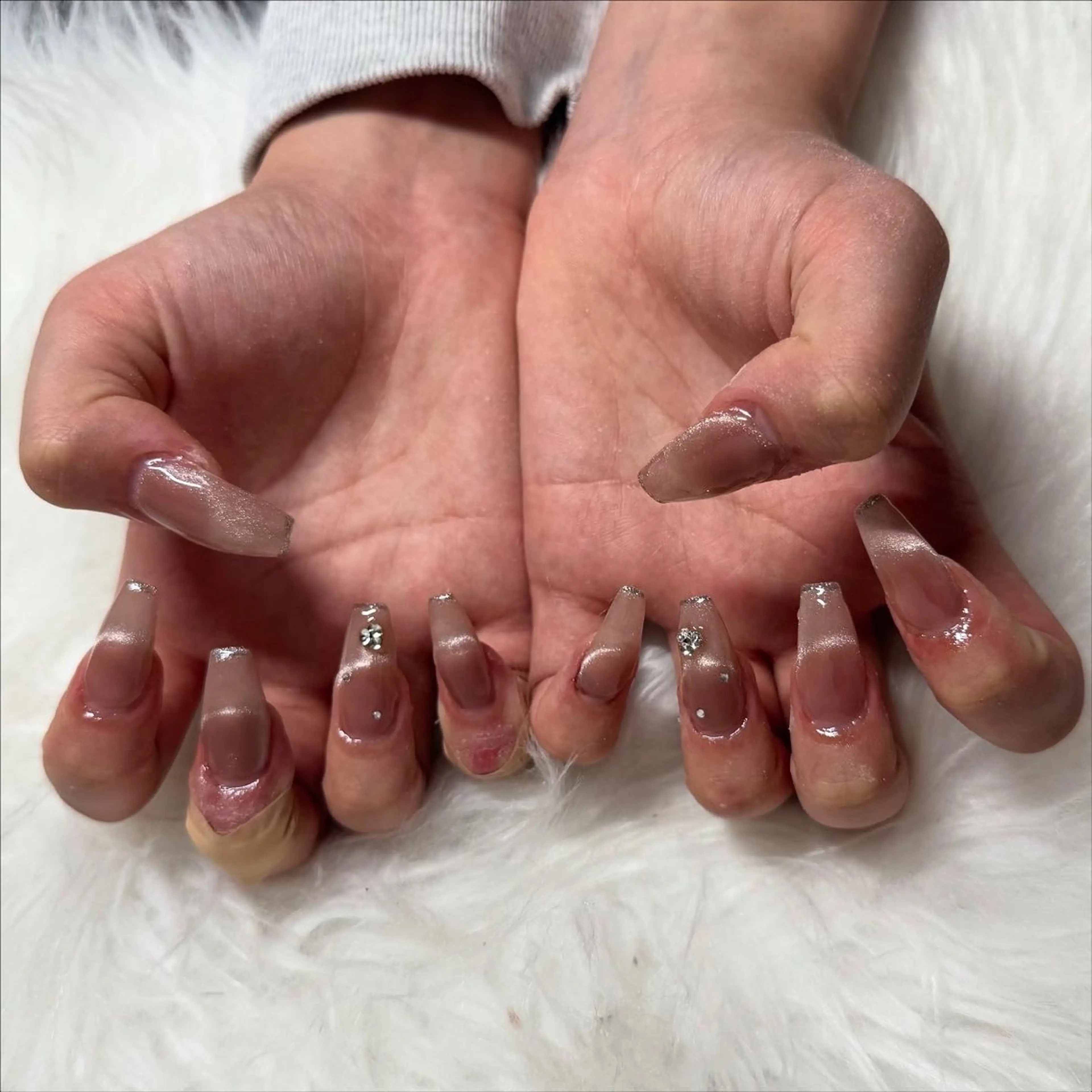 ロング ハンドネイル mao .のネイルデザイン