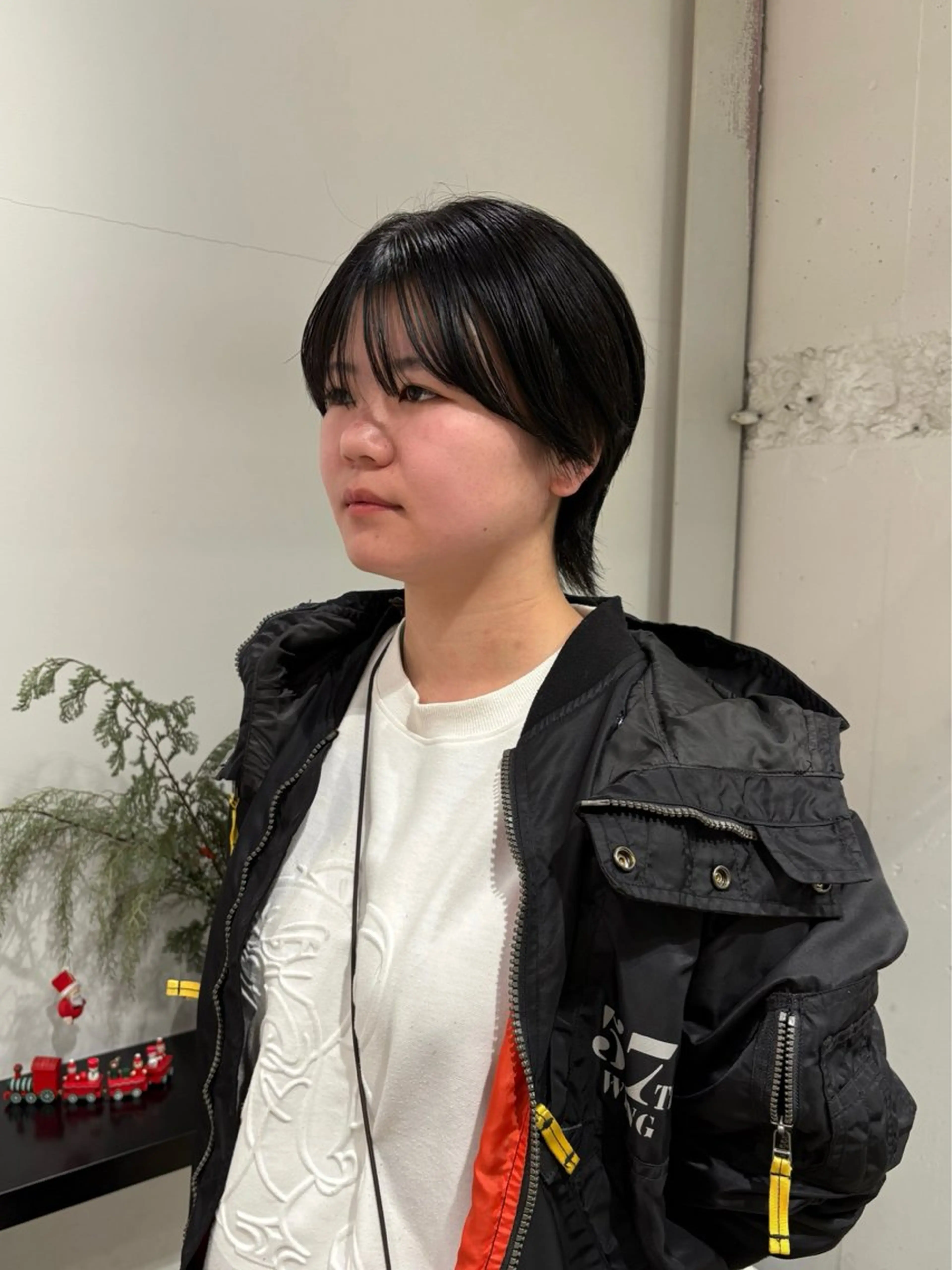 ショート カラー ショートヘア ウルフカット 川合 慶輔のヘアスタイル