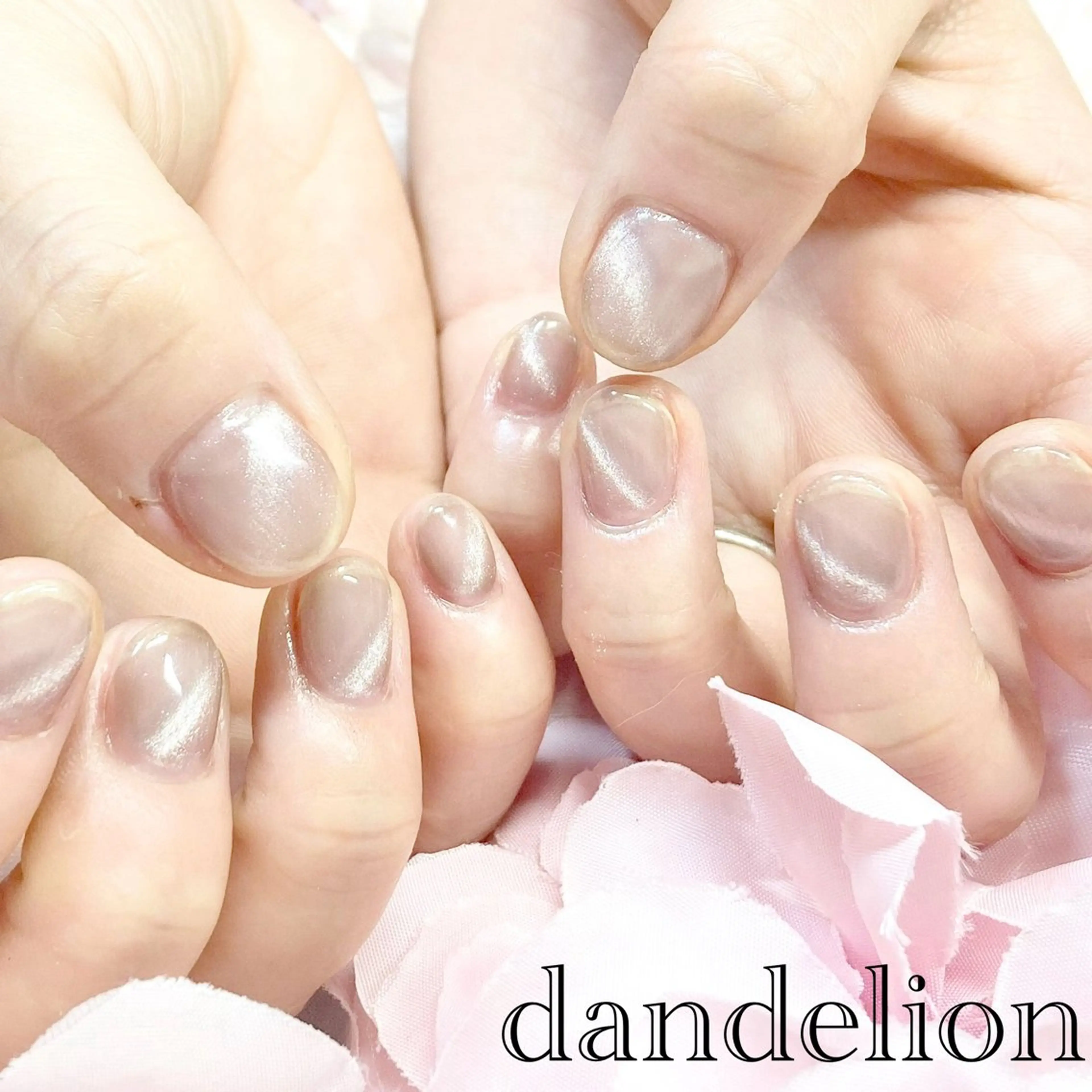 ネイル ハンドネイル ハンドケア dandelion ダンデライオンのネイルデザイン