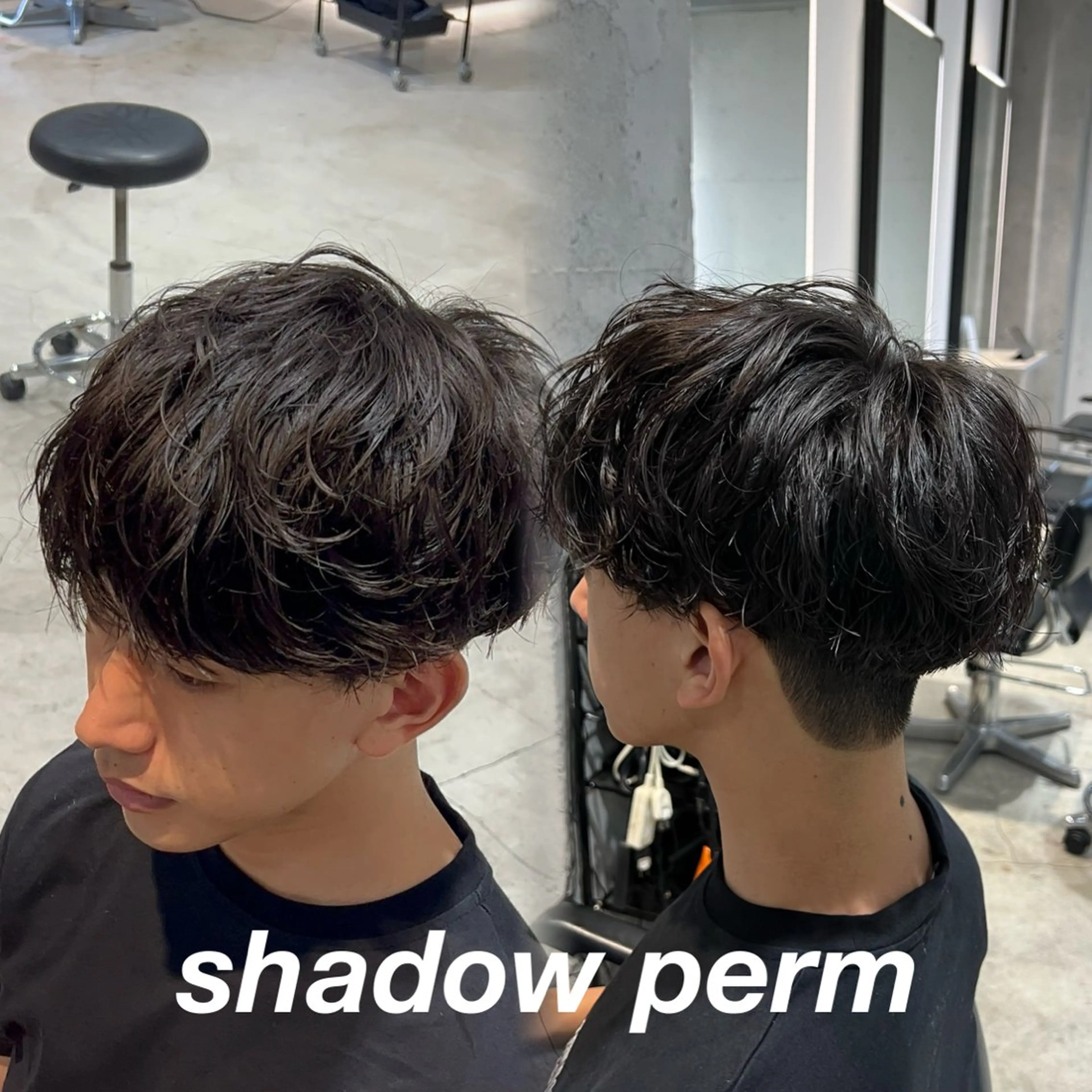 ショート パーマ メンズ メンズパーマ スパイラルパーマ カット パーマ トリートメント 髪質改善/縮毛矯正 レイヤー/松川匠のヘアスタイル