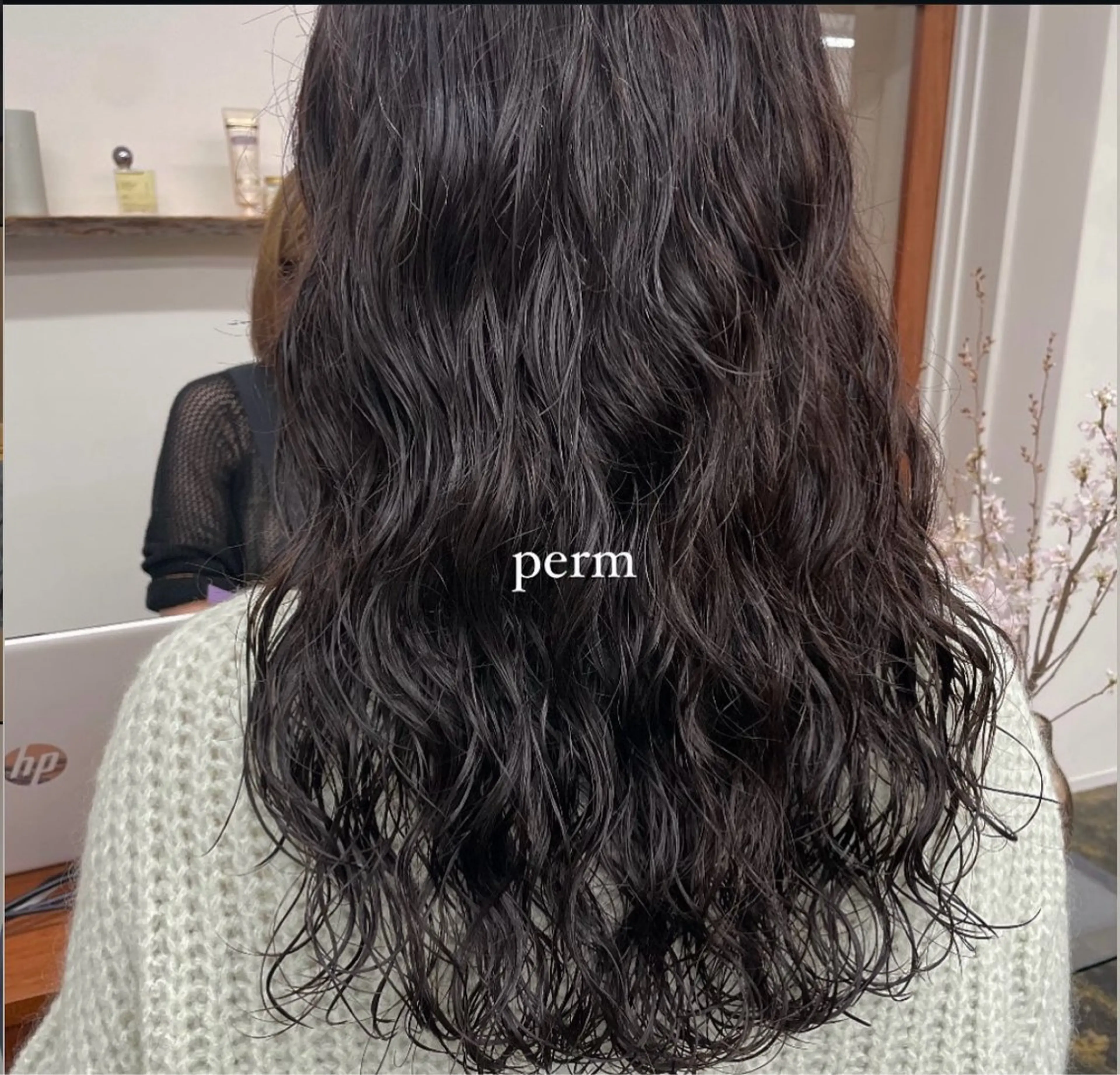 ロング 縮毛矯正・透明感 カラー💙acoのヘアスタイル