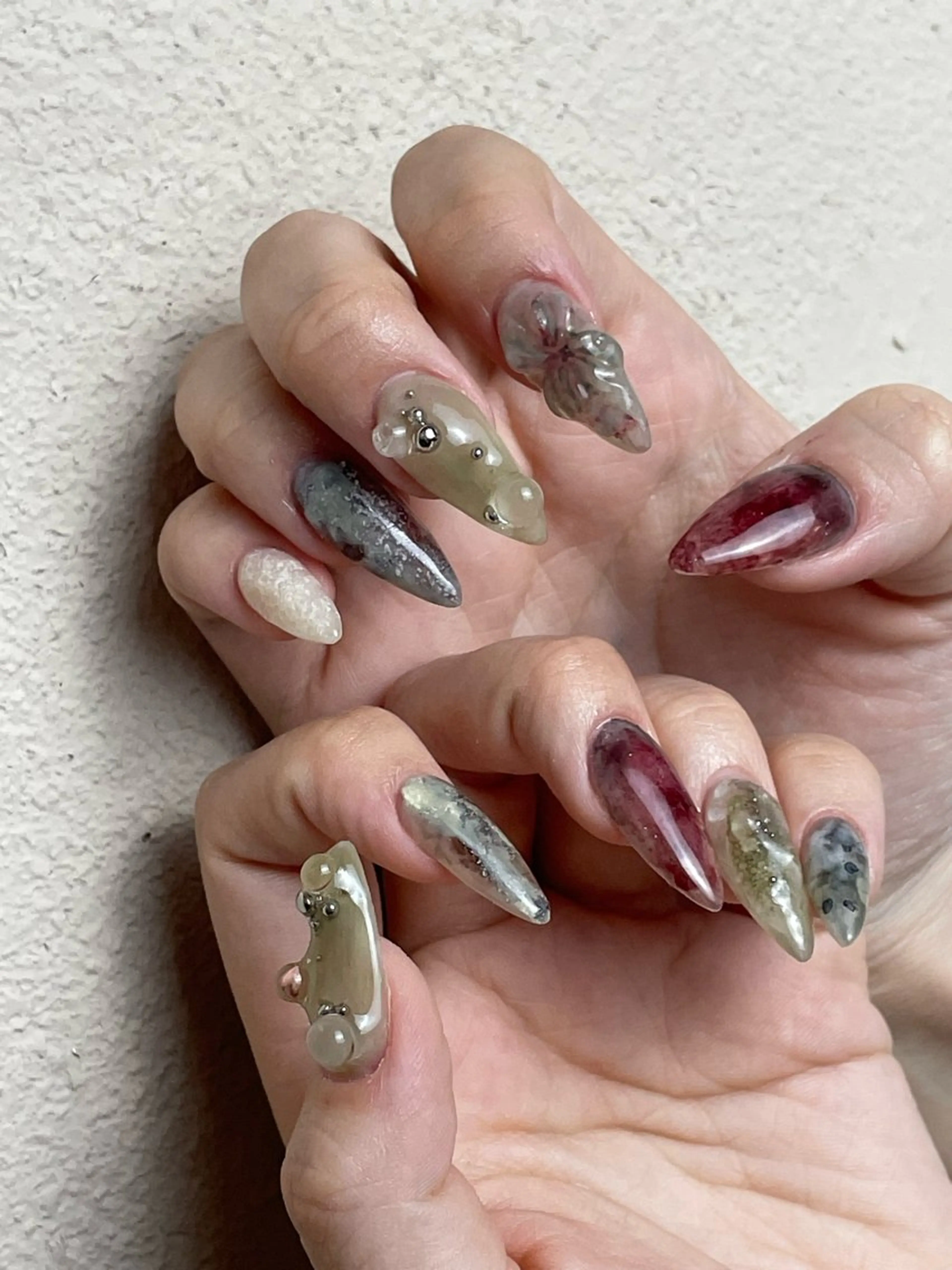 ネイル ハンドネイル 西田 七海のネイルデザイン