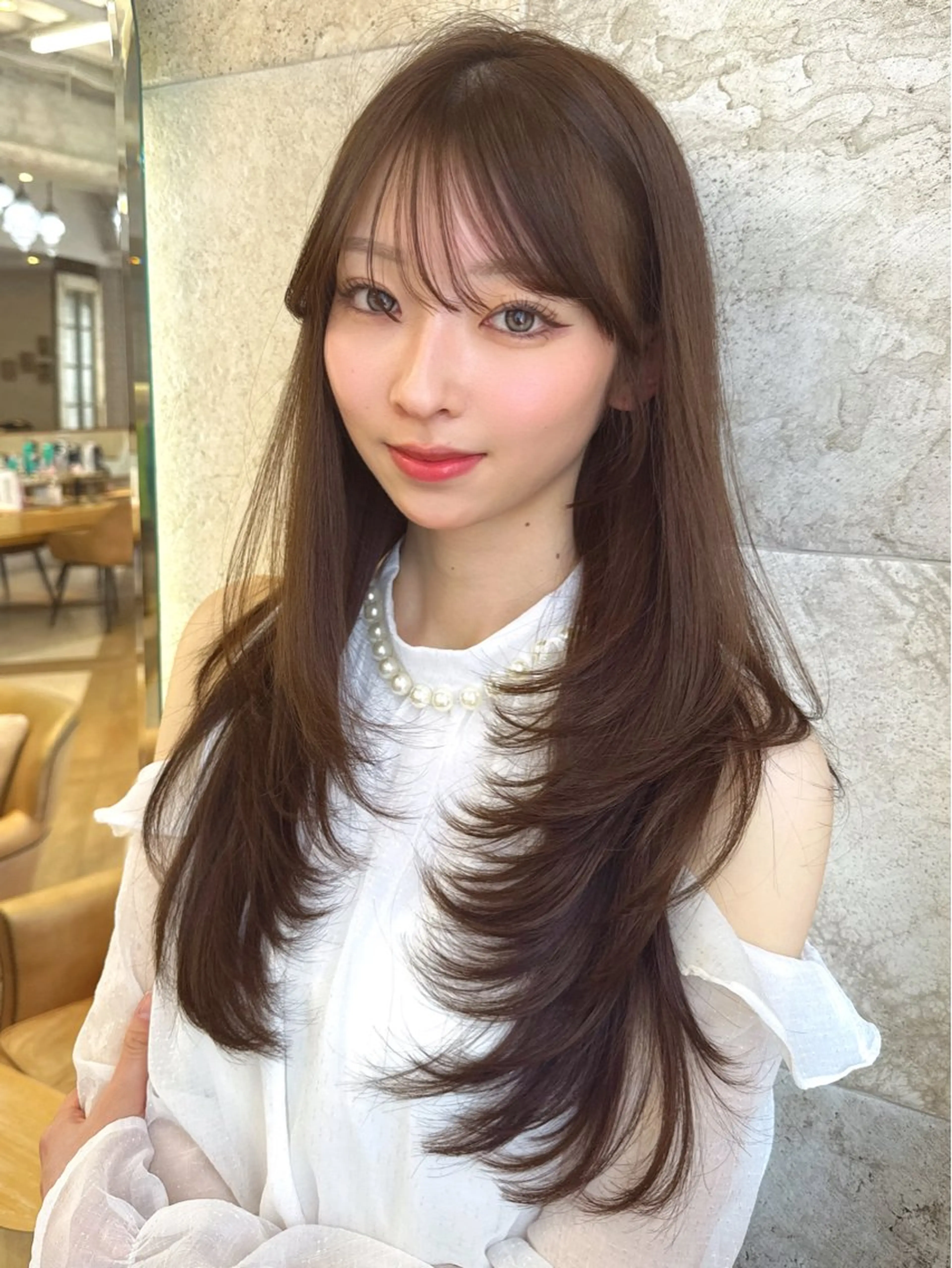 ロング カラー Lond Alexia所属・金山/ブリーチなし/ 透明感/ボブ/ゆうきのヘアスタイル