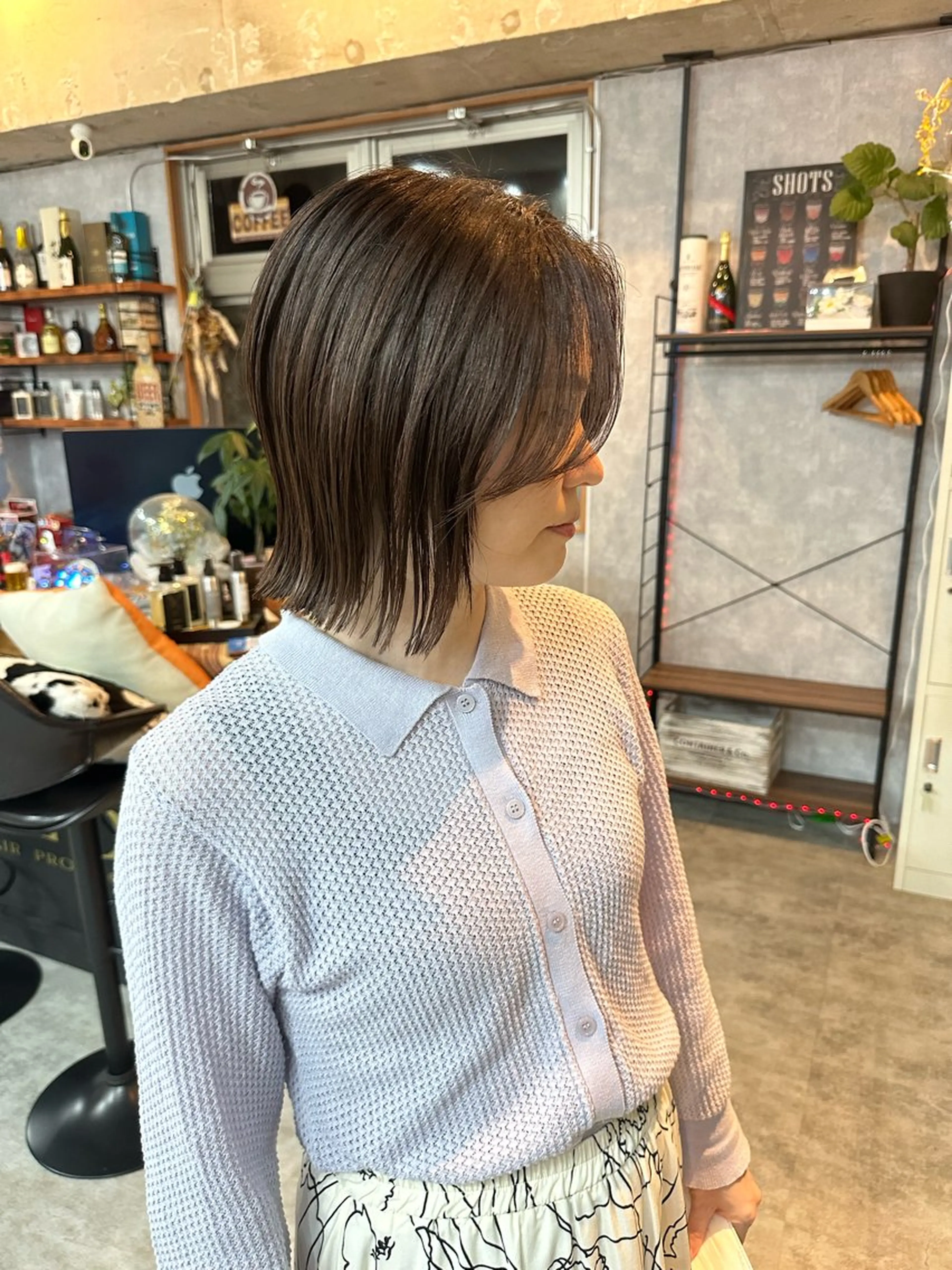ショート 切りっぱなしボブ ショートボブ ハンサムショート 丸みショート ボブ モテ髪/ボブ/ショー ト/アダチフウトのヘアスタイル