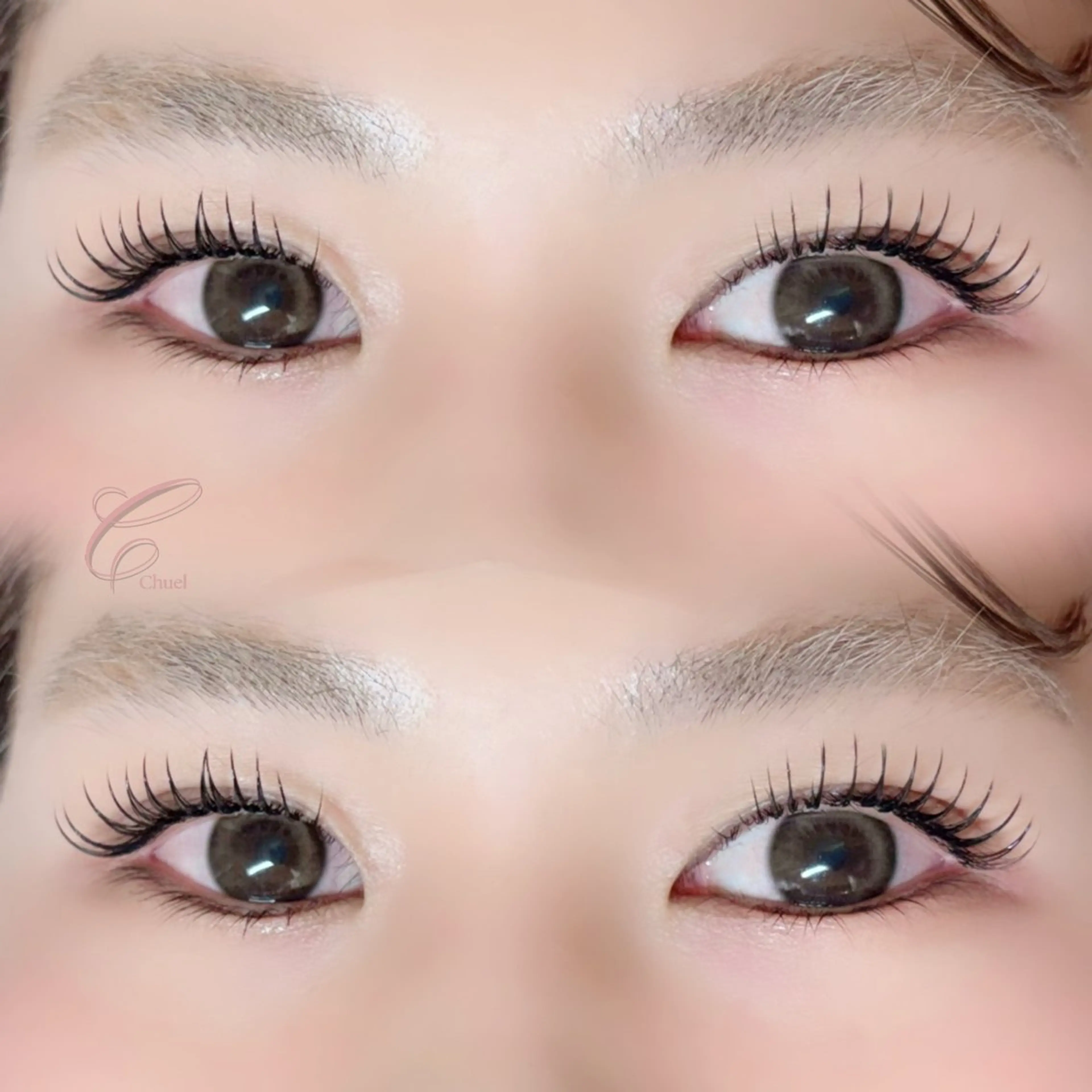 マツエク・マツパ 束感まつ毛 韓国風マツエク まつげパーマ mai .のマツエク・マツパデザイン