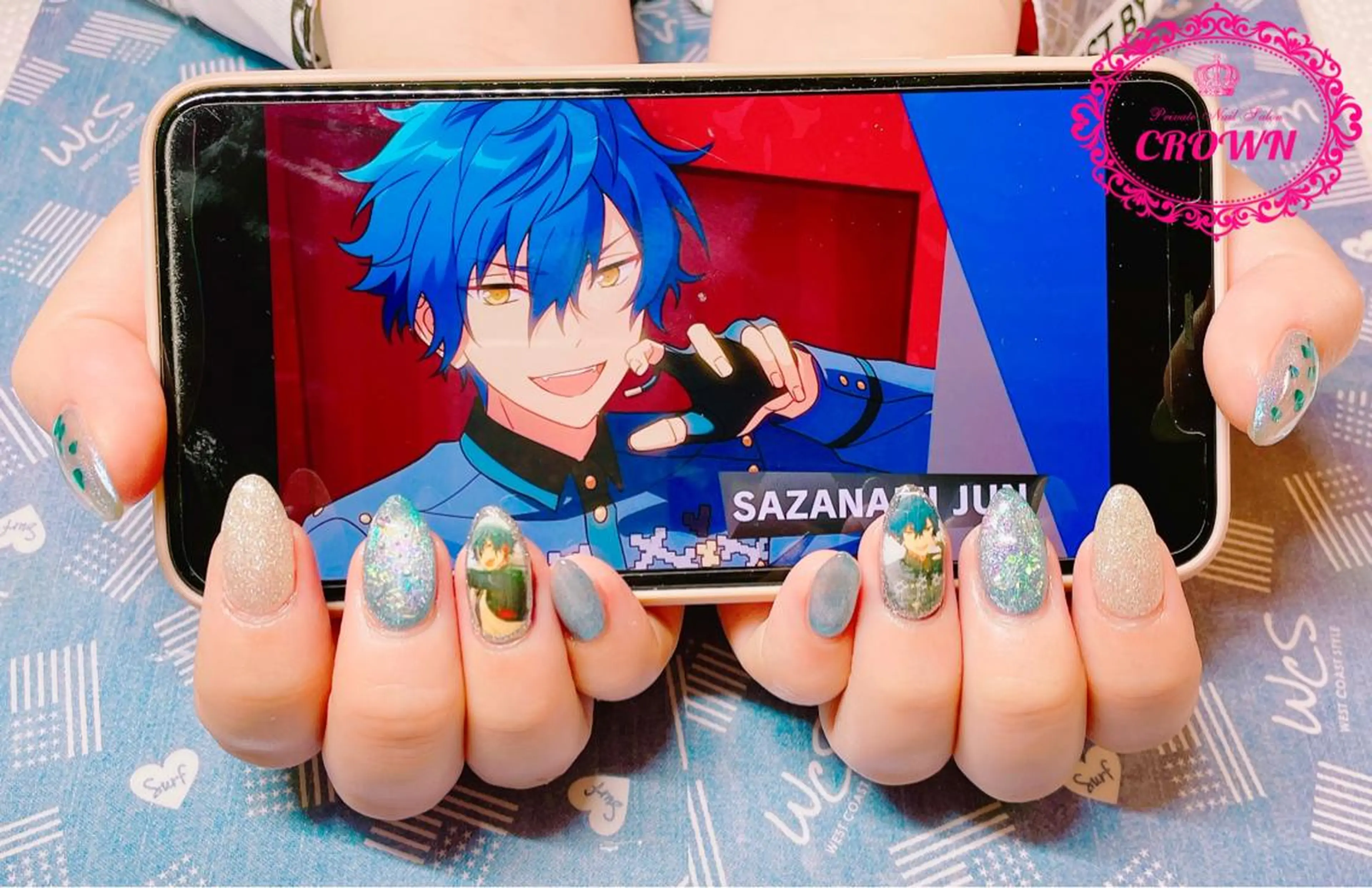 ネイル ハンドネイル CROWN プライベートサロンのネイルデザイン