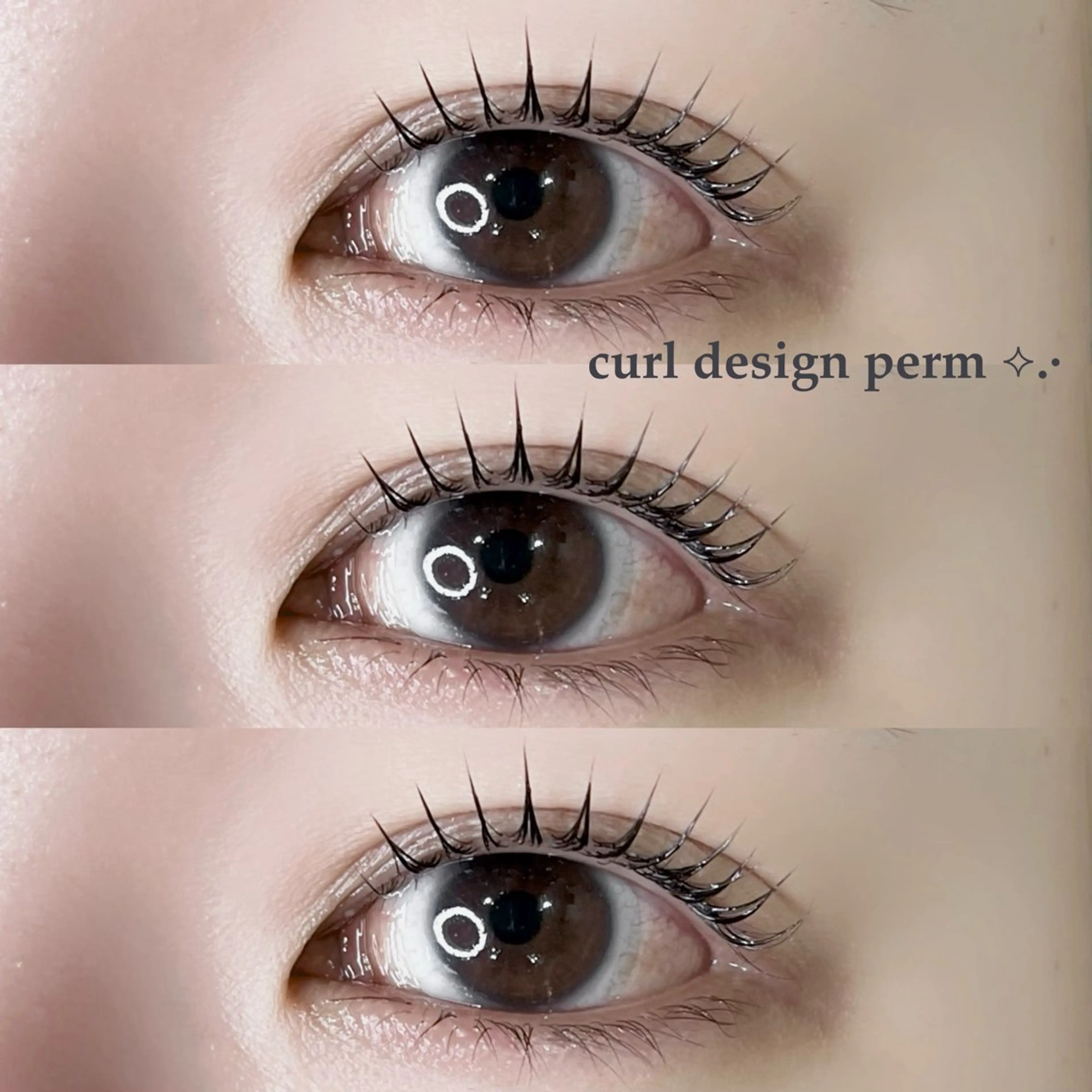 マツエク・マツパ saki 束感まつ毛/ 大阪のマツエク・マツパデザイン