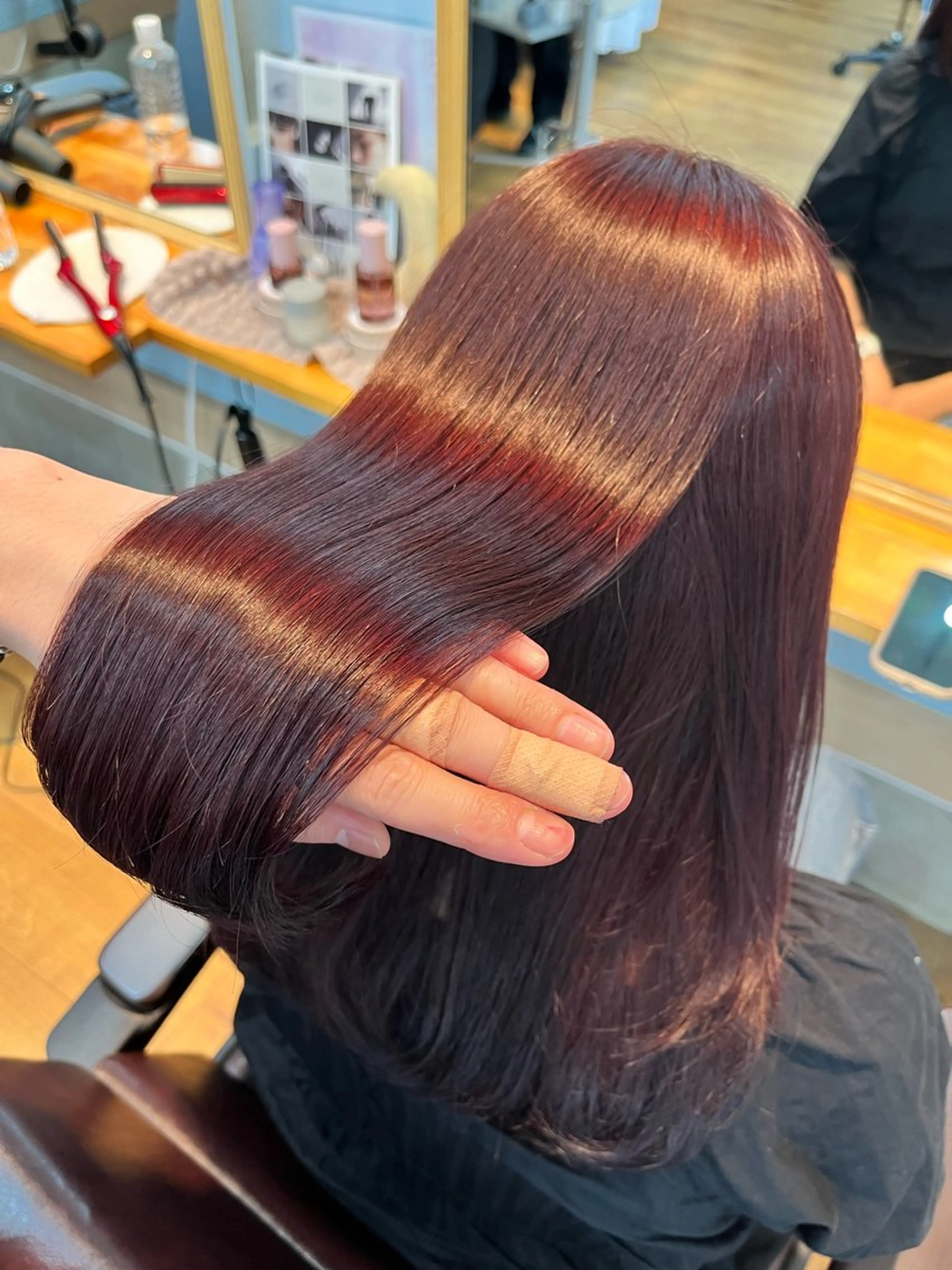 ロング カラー ダブルカラー インナーカラー 髪質改善 ヘアカラー トリートメント ヘッドスパ 🫧ハイトーン/ ブリーチ🫧白石航汰のヘアスタイル
