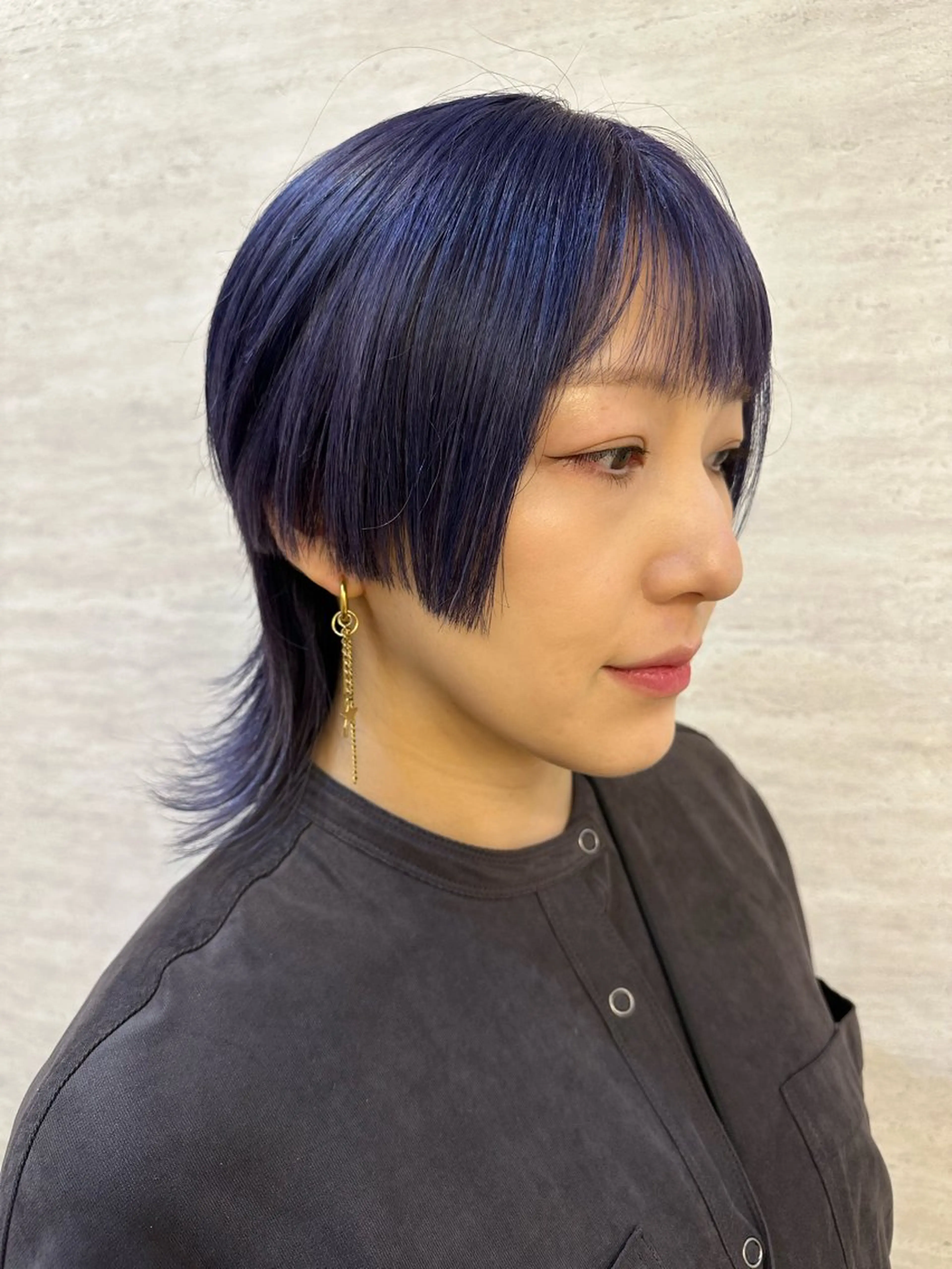 ショート カラー ブリーチ ケアブリーチ ダブルカラー ラベンダーカラー ヘアカラー newi まーぼーのヘアスタイル