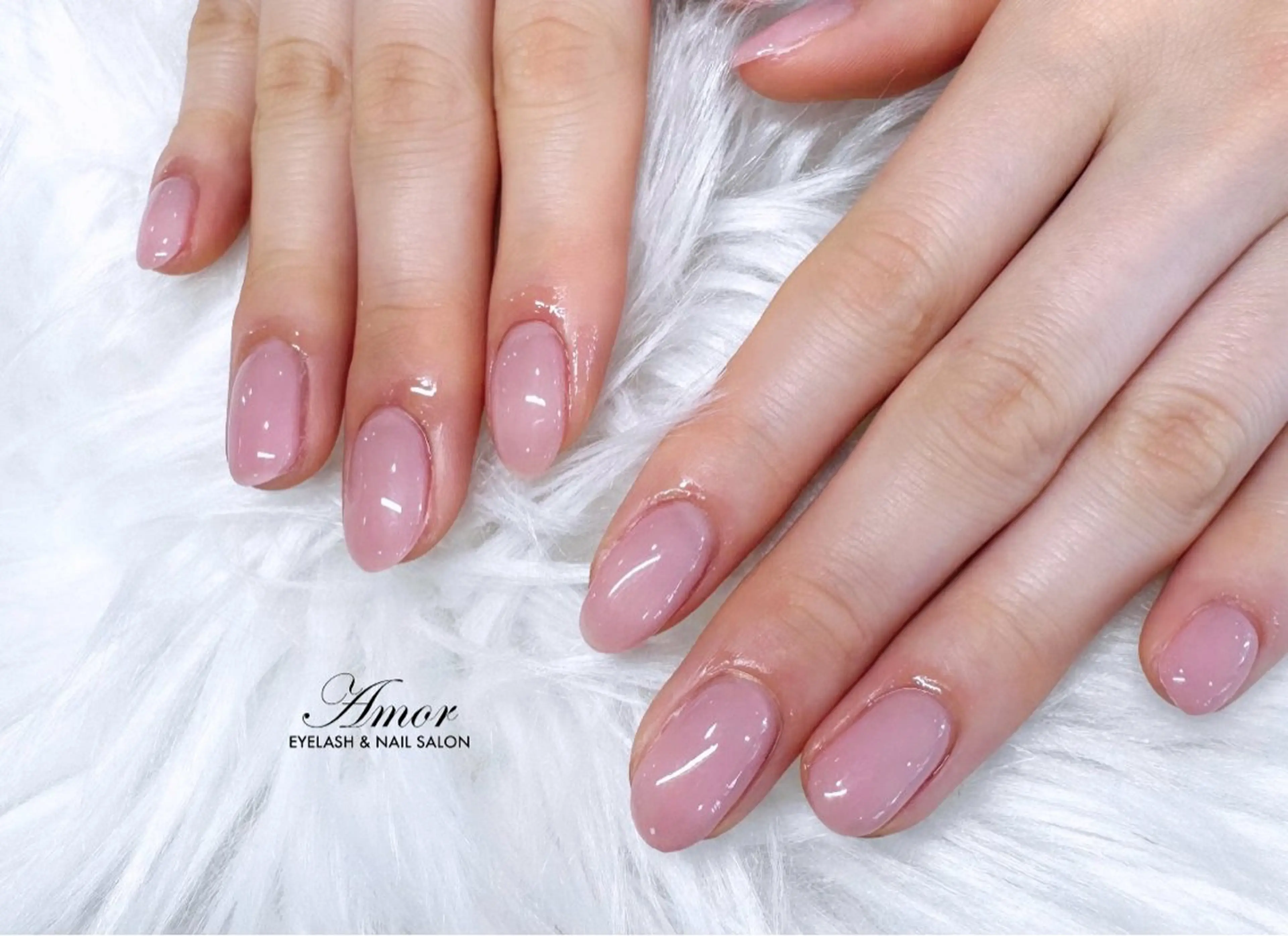 ネイル ワンカラーネイル 🍒Hono Nail°˖✧のネイルデザイン