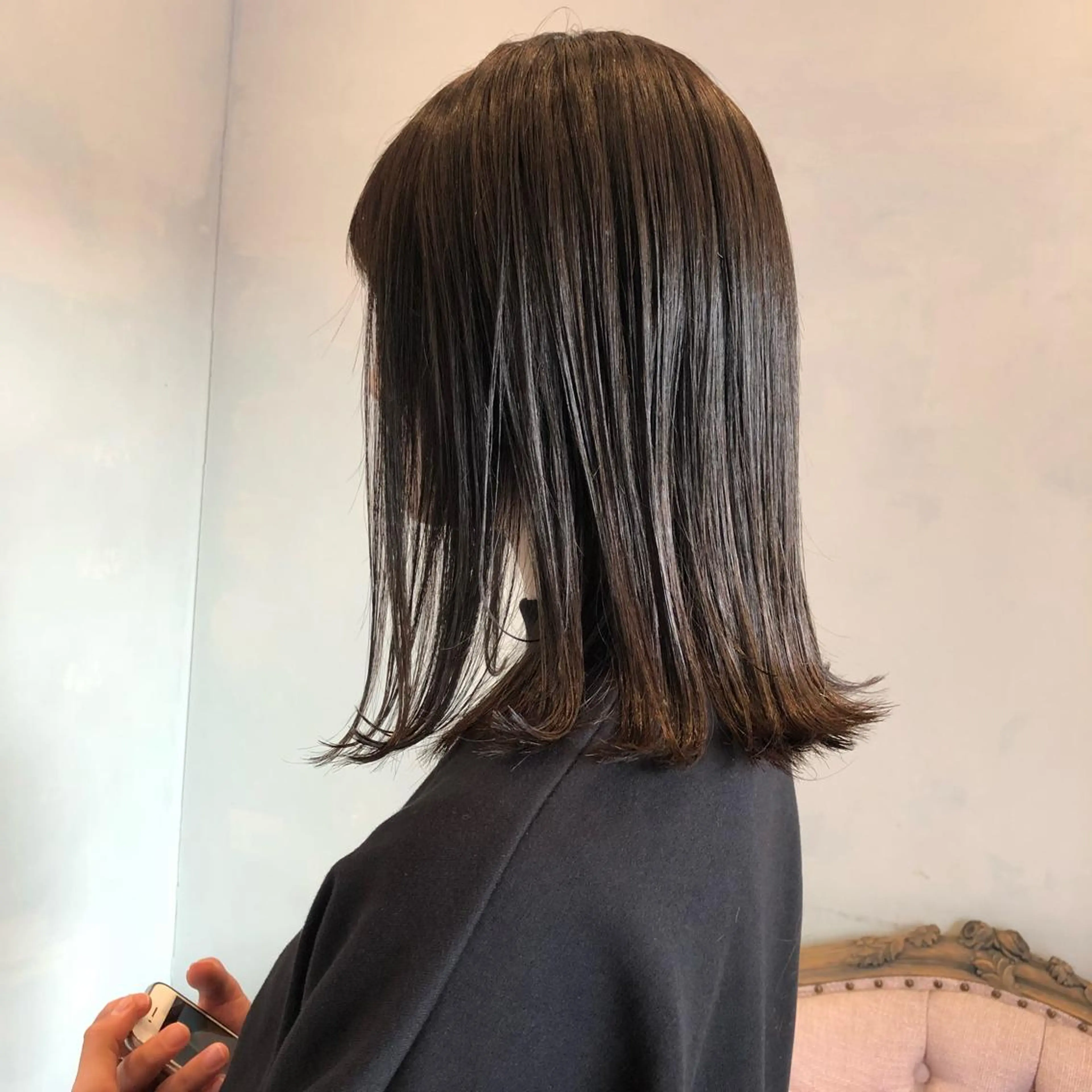 ミディアム 相川 愛実のヘアスタイル