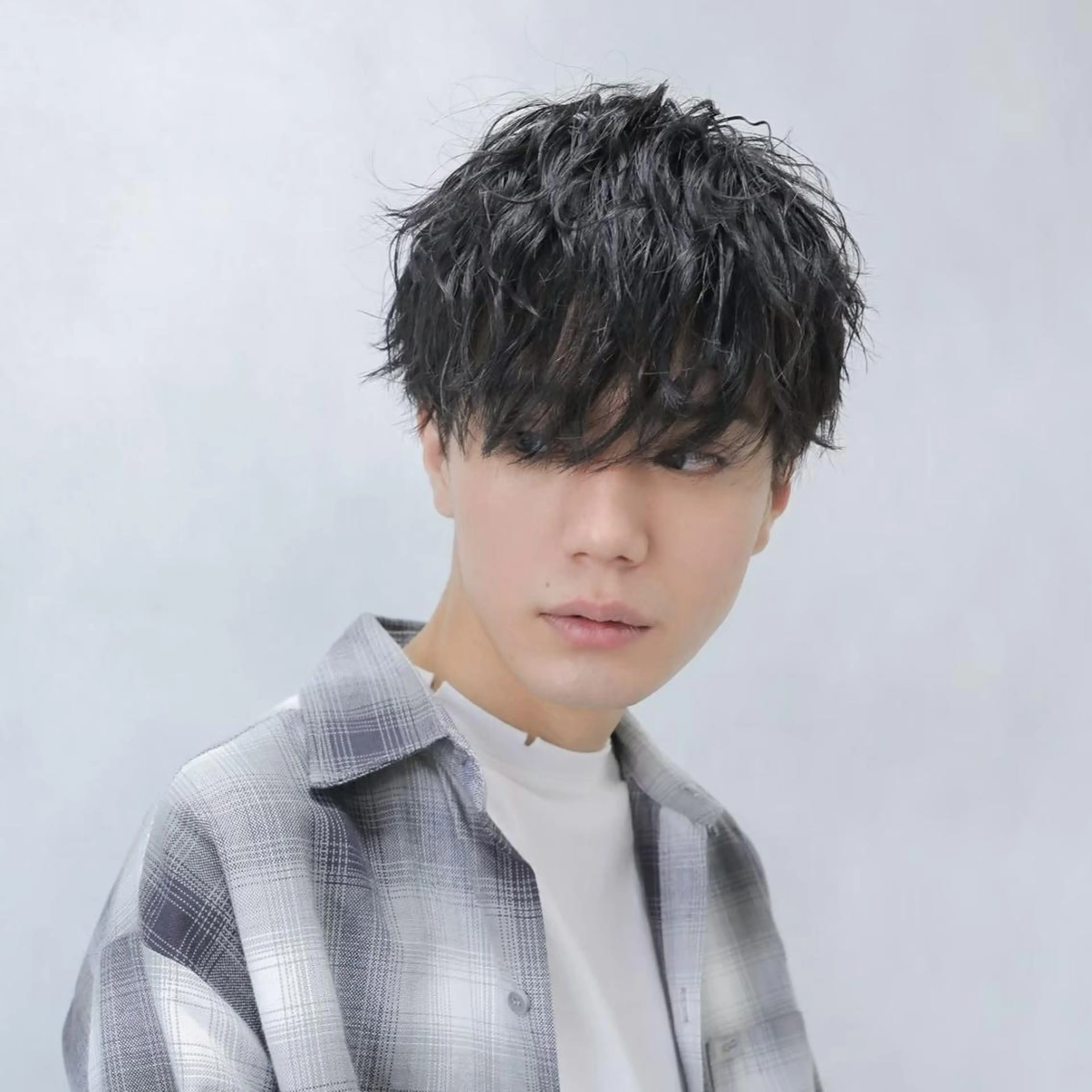 ショート メンズ カット パーマ Mens salon ANDYのヘアスタイル