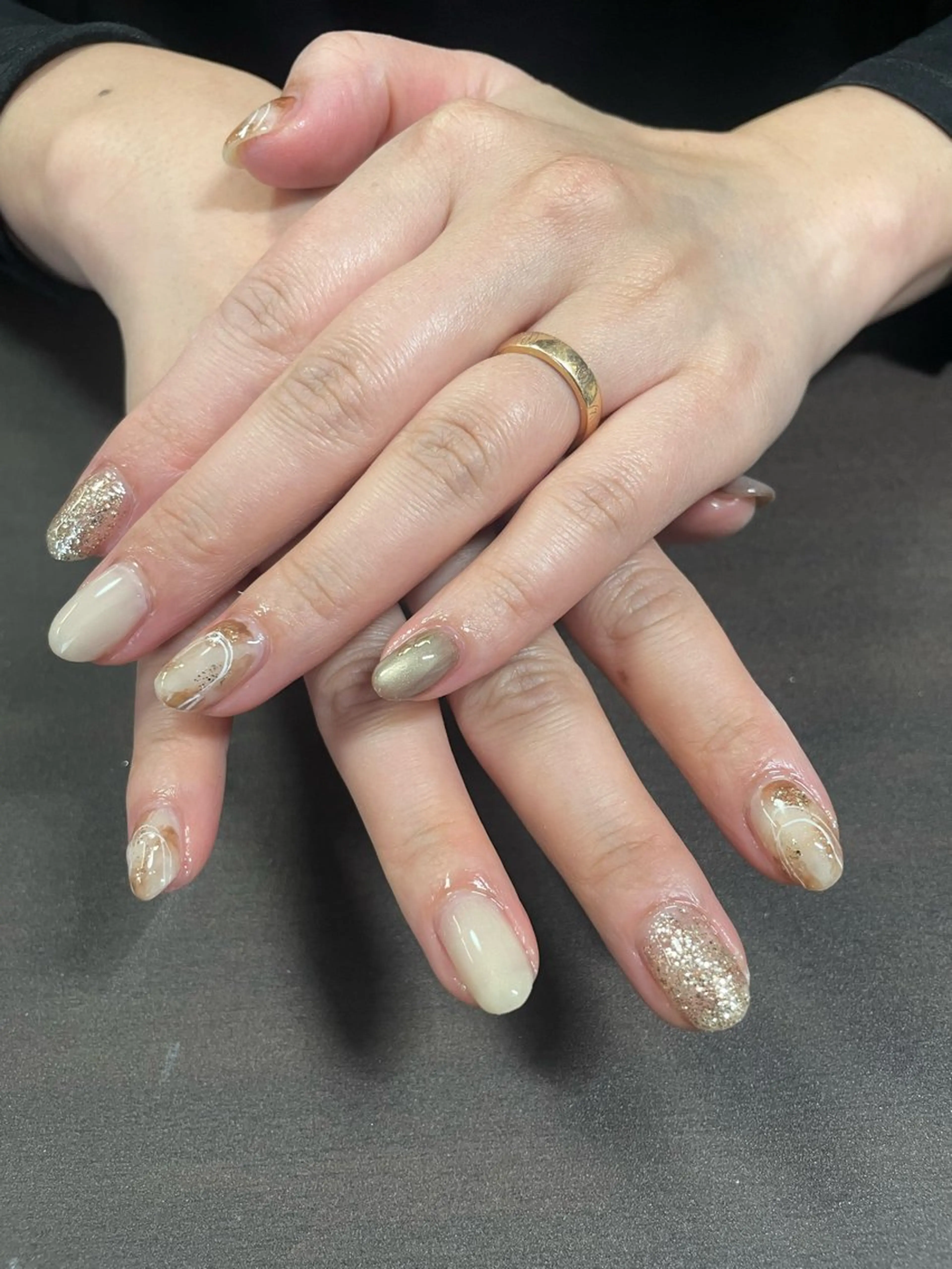 ネイル 持ち込み Kuroki Yurikaのネイルデザイン