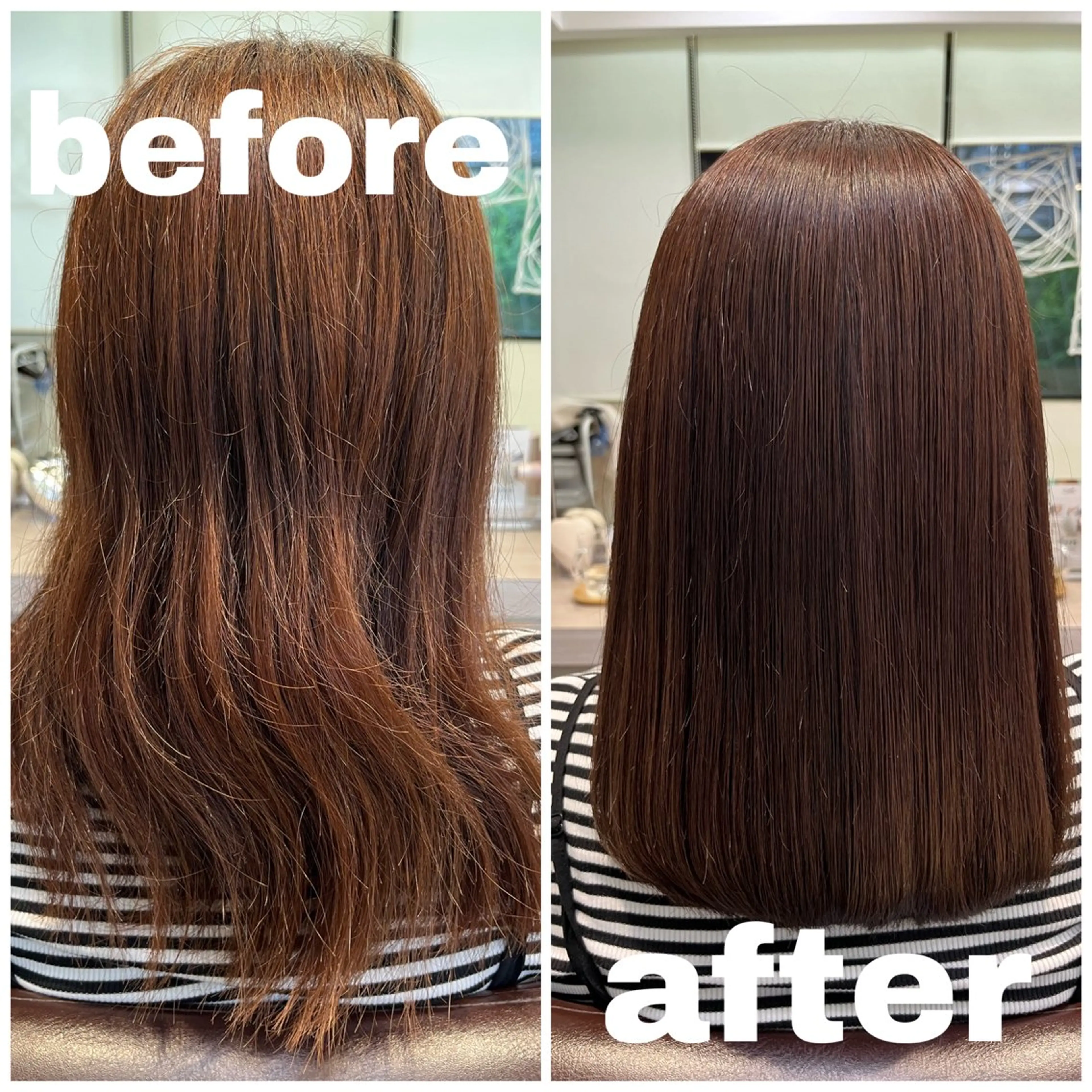 セミロング 髪質改善 ✨髪質改善✨ /しみちゃん【清水】のヘアスタイル