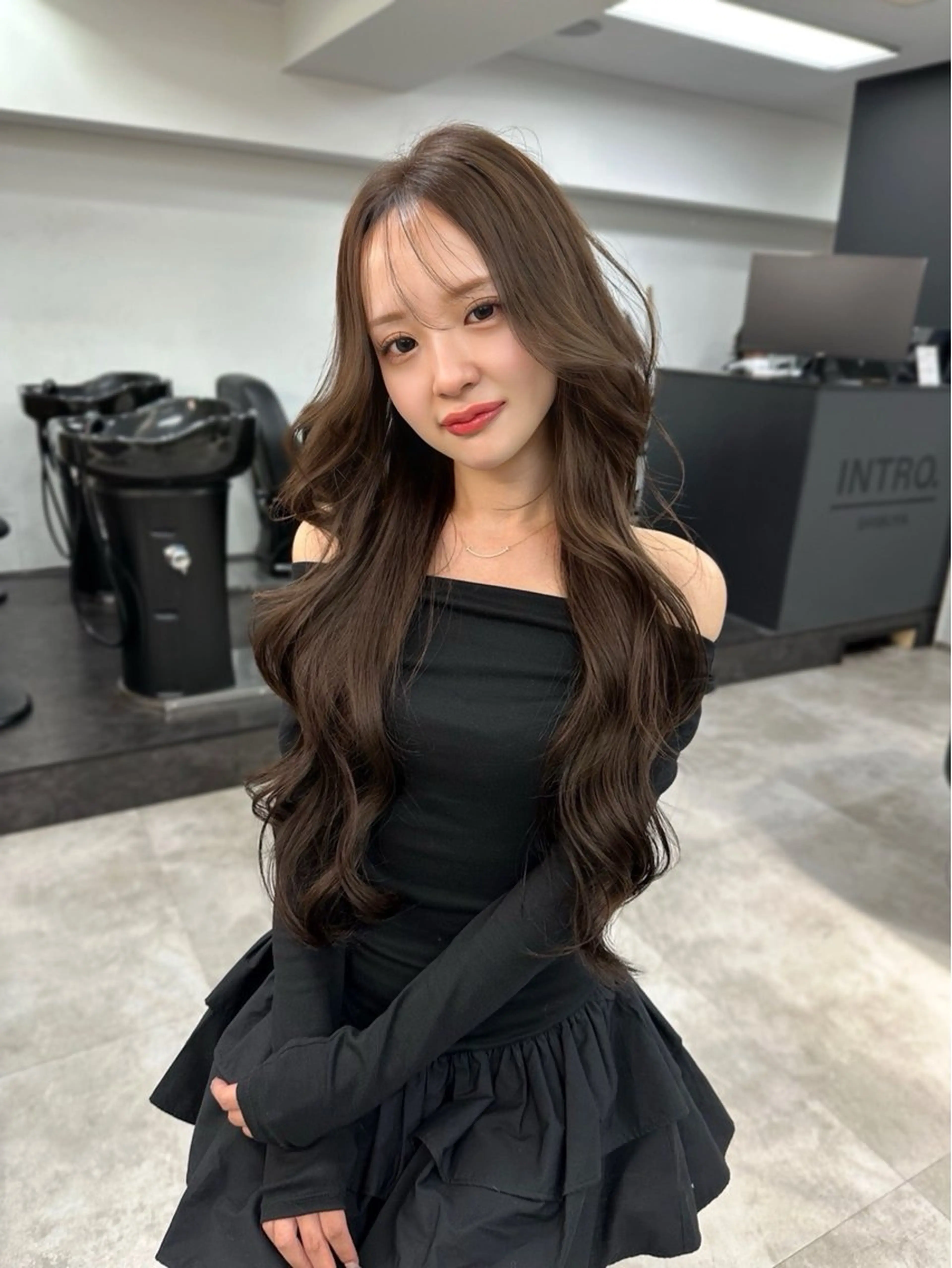 ロング カラー 韓国ヘア 店長NEGIのヘアスタイル