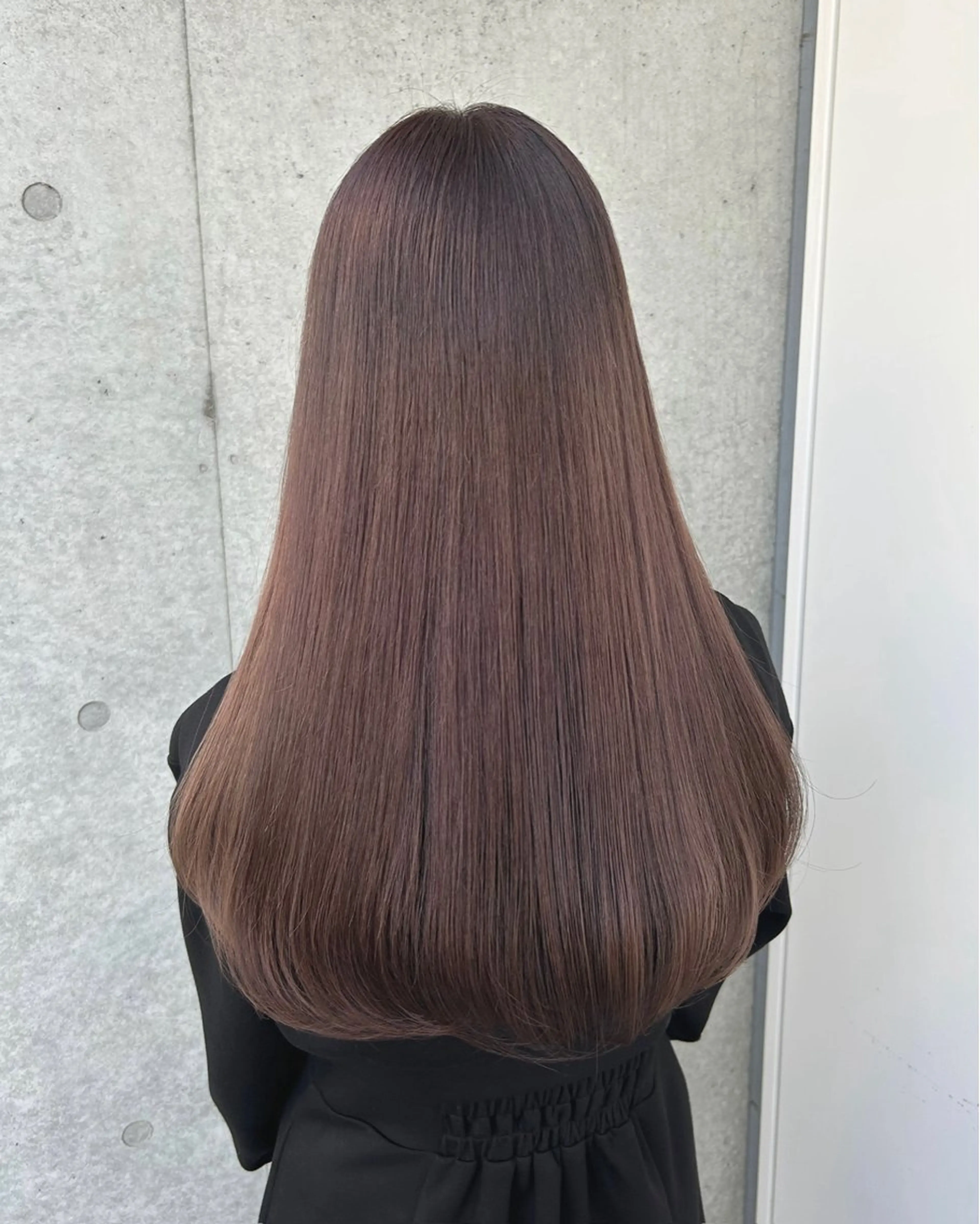 ロング カラー ヘアカラー トリートメント Rina🎀愛され| 多幸感艶髪ベージュのヘアスタイル