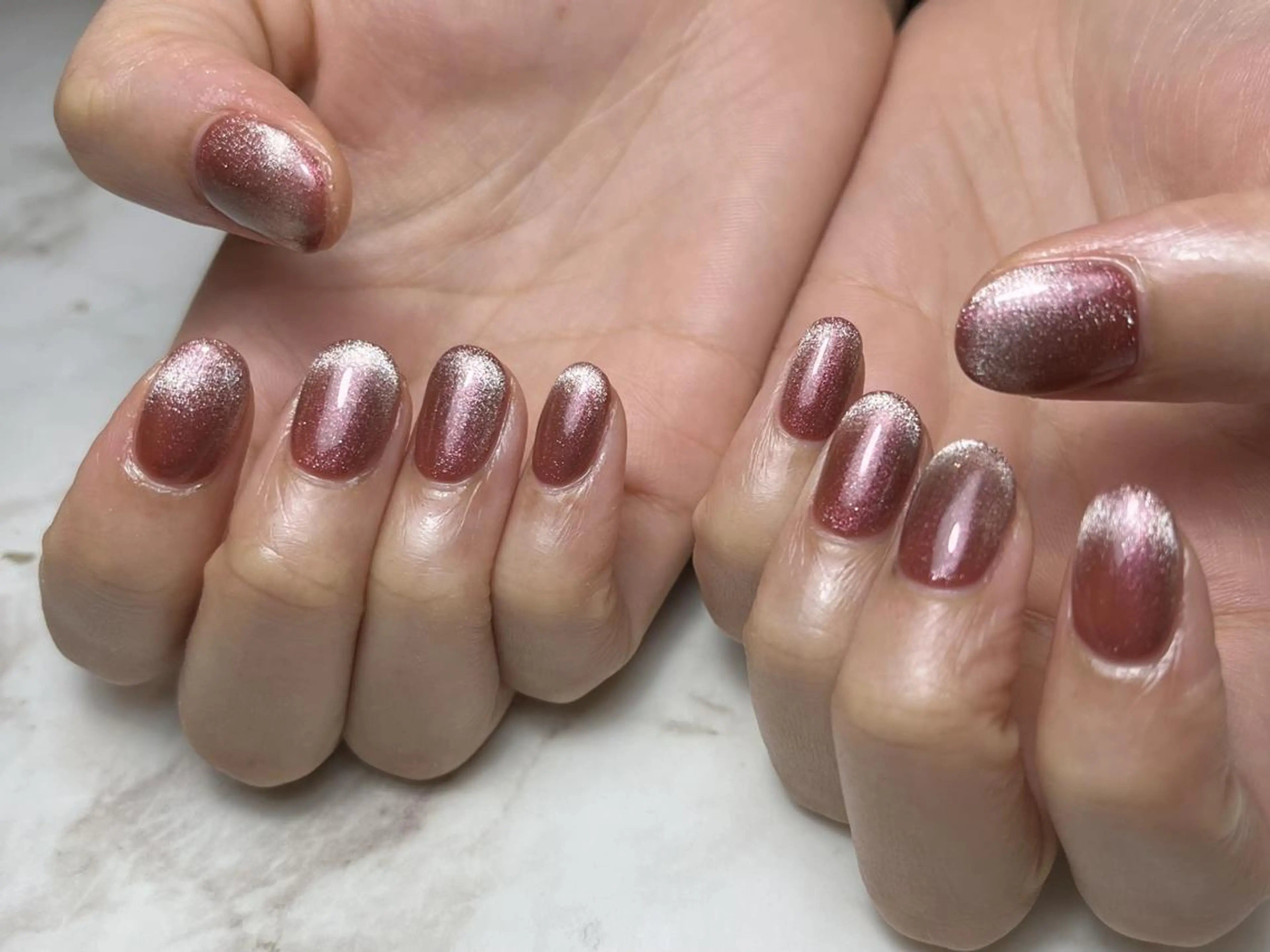 ネイル マグネットネイル Nailist Honamiのネイルデザイン