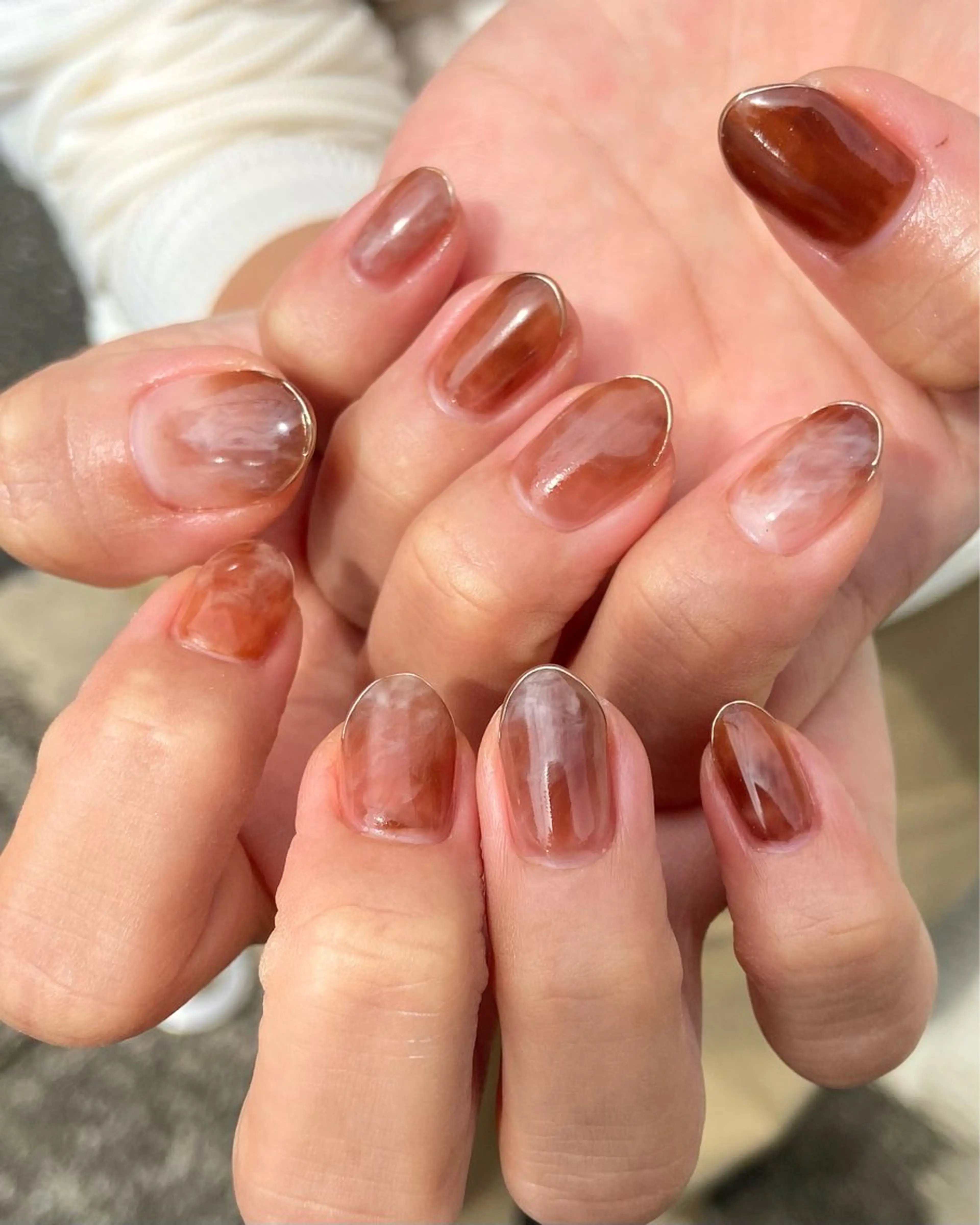 ネイル 樫原 なおこのネイルデザイン