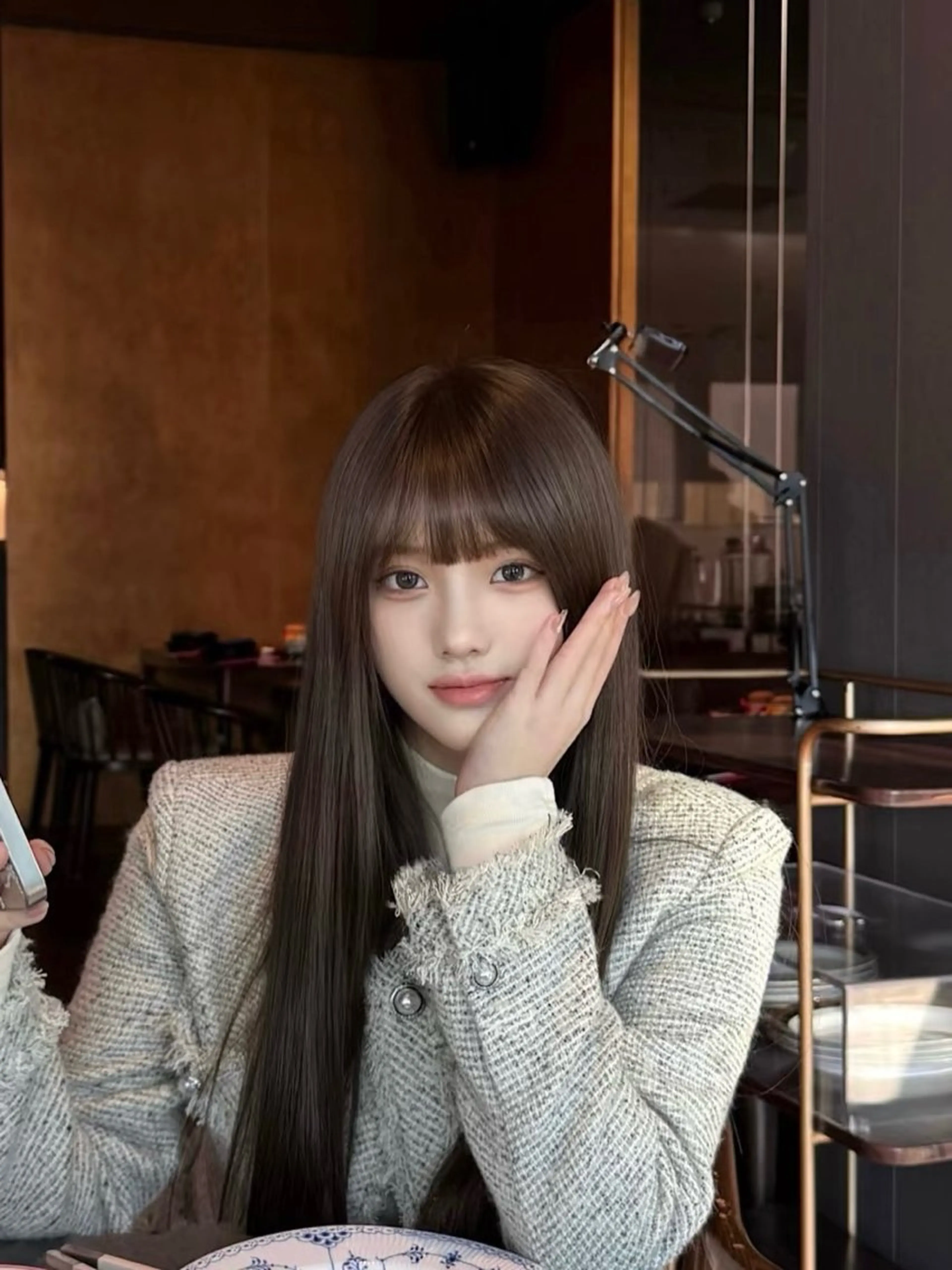 ロング 🎀韓国スリムタッキ 羽エクステ🎀kiiのヘアスタイル