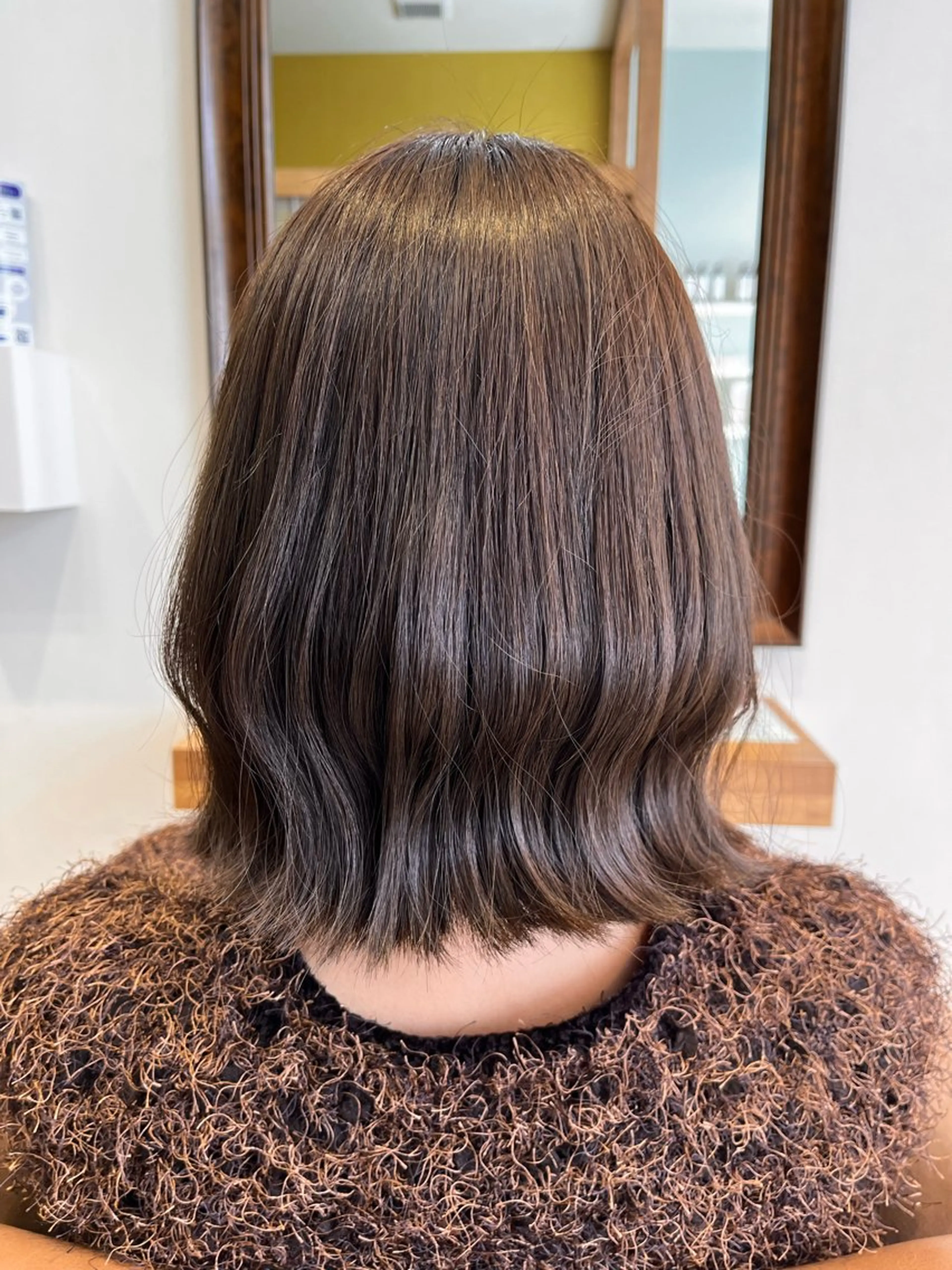 ミディアム 笹原 紗弥加のヘアスタイル