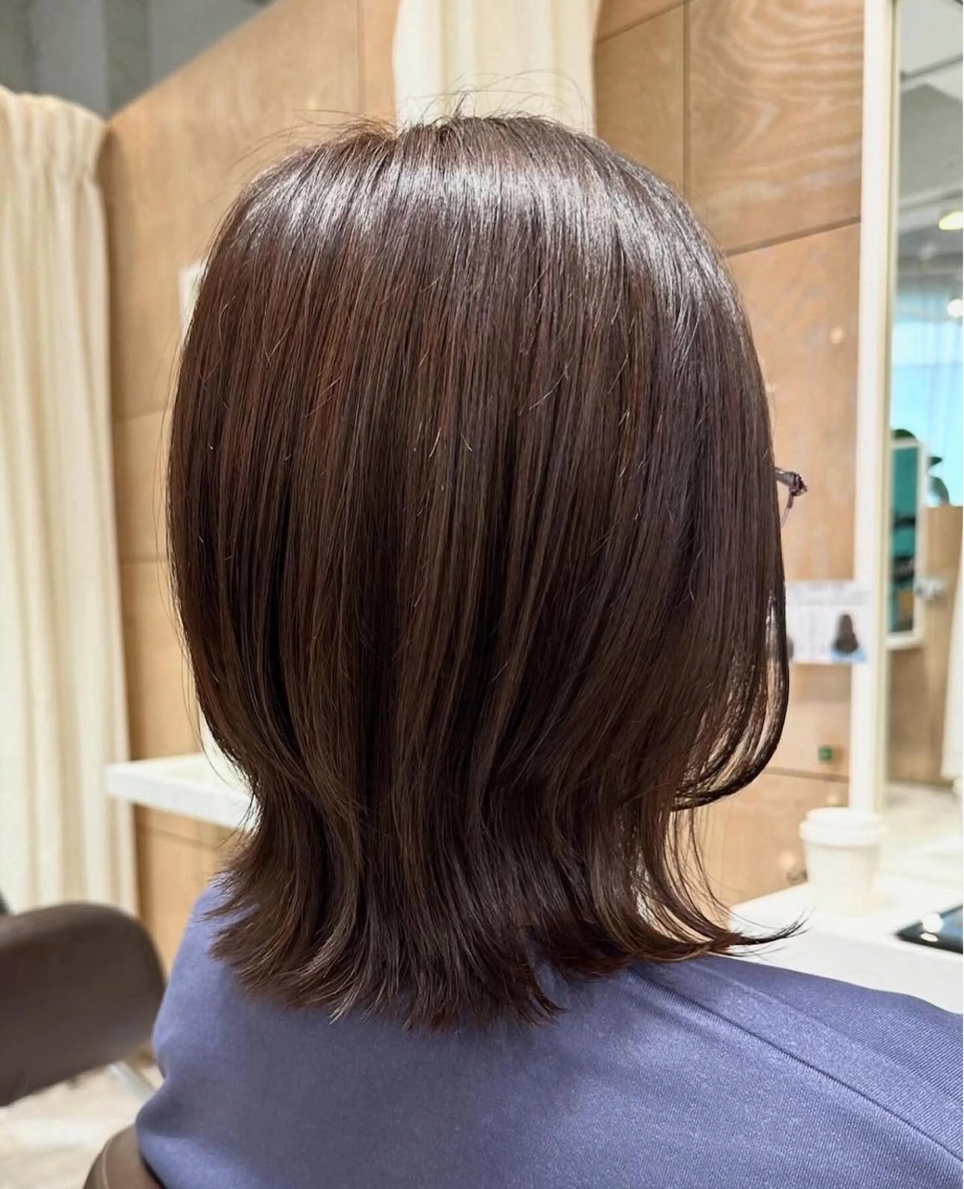 ミディアム 竹本 侑真のヘアスタイル