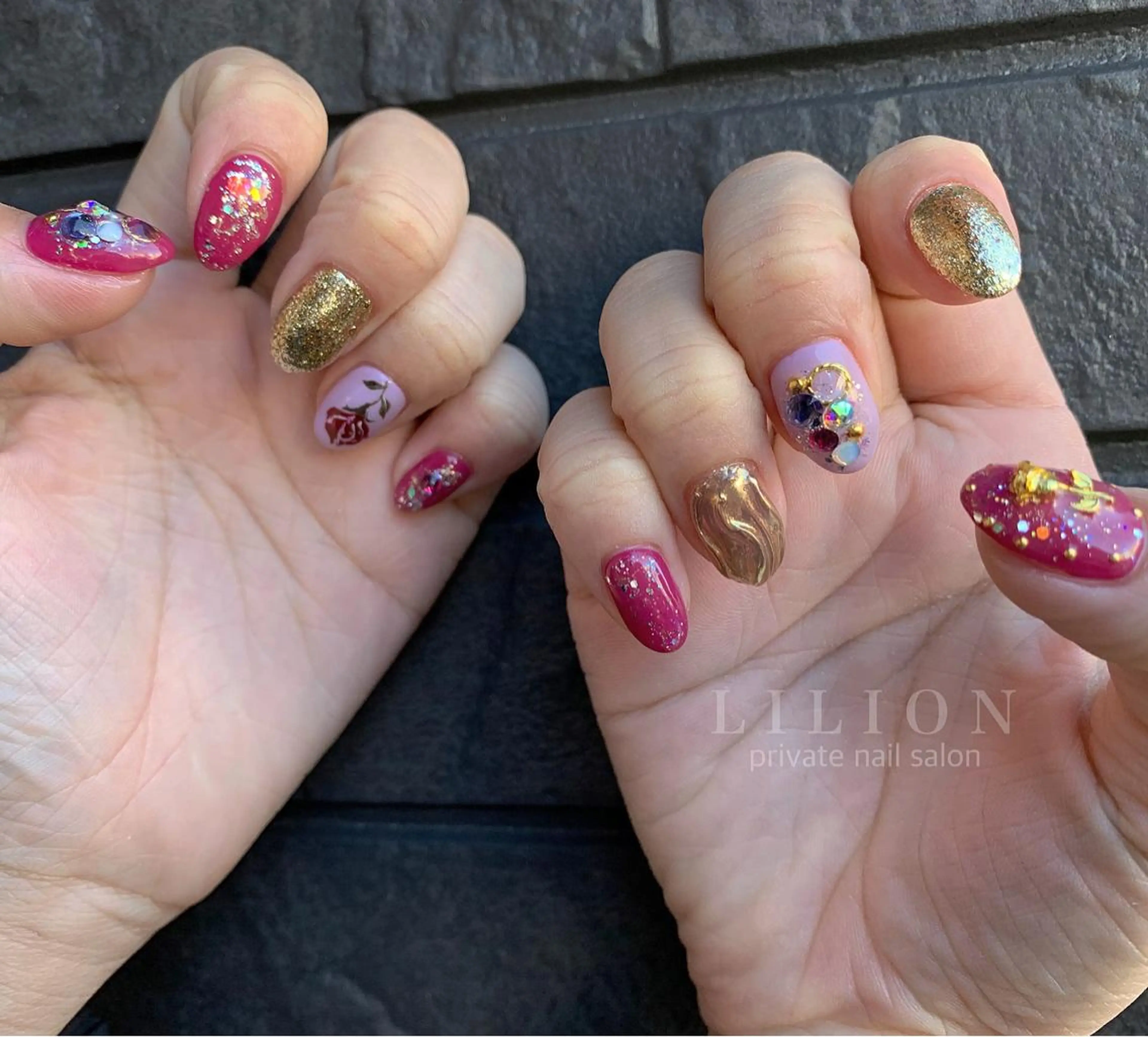ネイル LiLion Nailのネイルデザイン