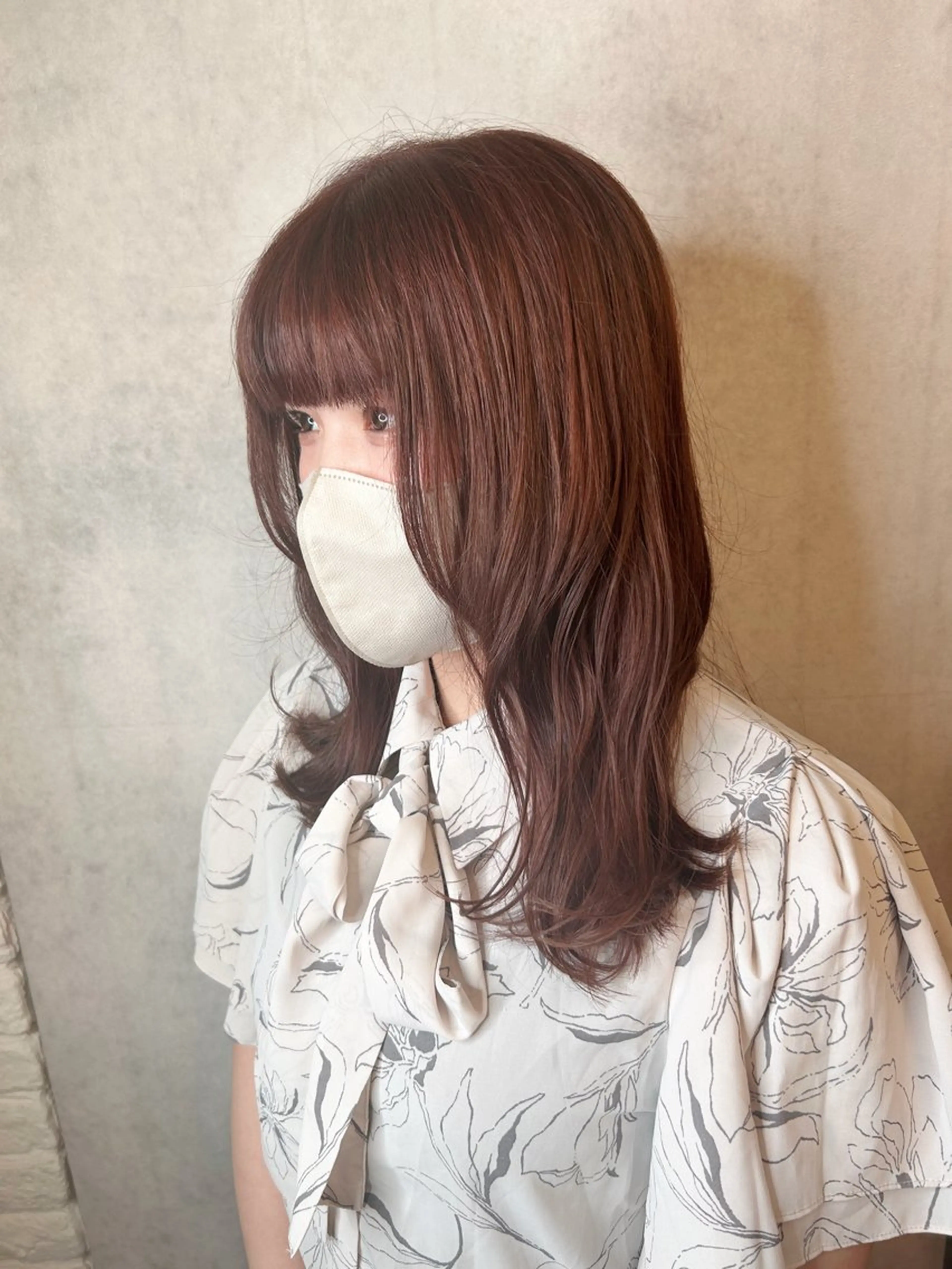 セミロング 🤍FLEAR 白濱 かえで🎀.⋆のヘアスタイル