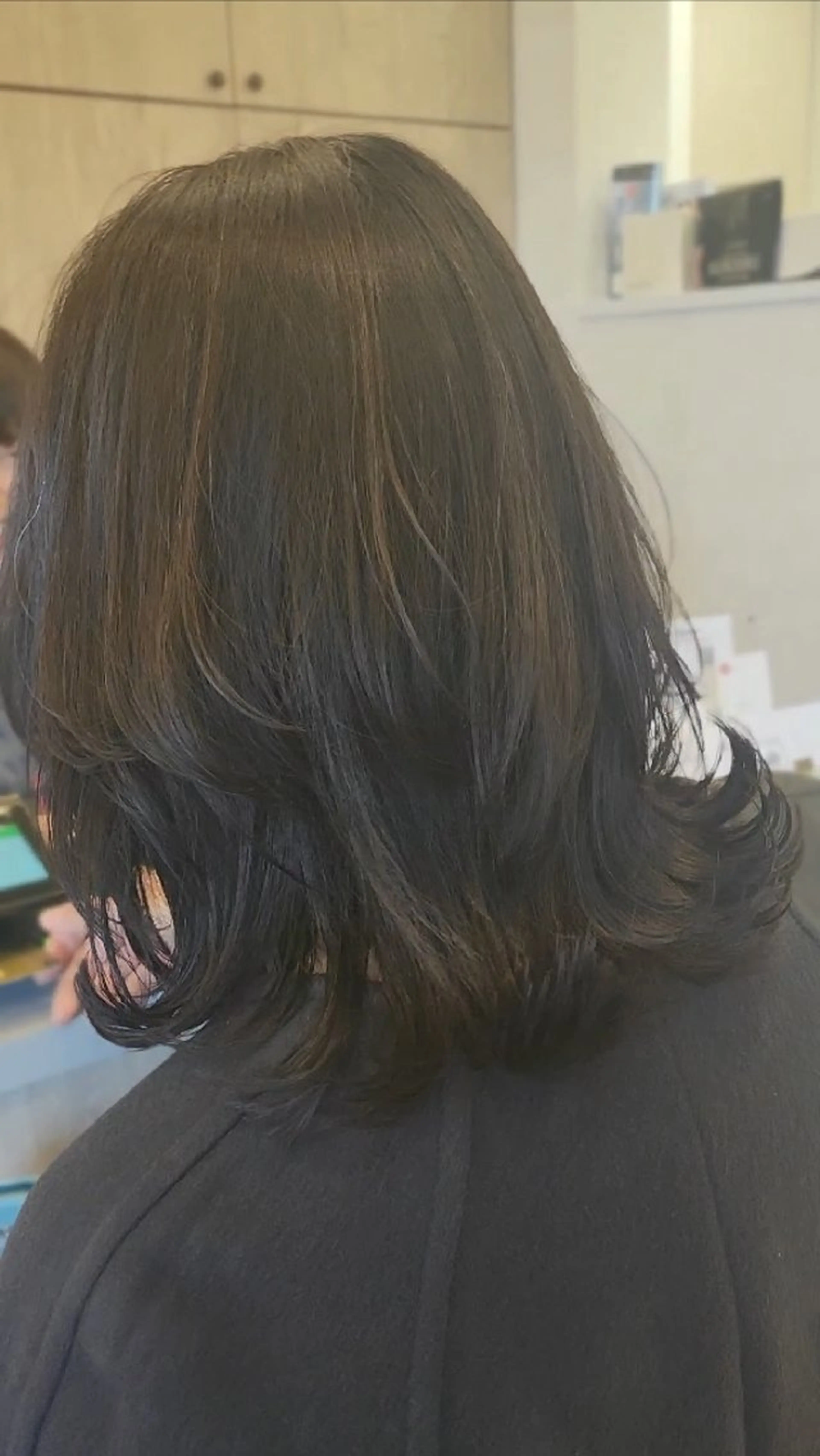 ミディアム カラー 垢抜けパーマヘア🍯 ジルのヘアスタイル