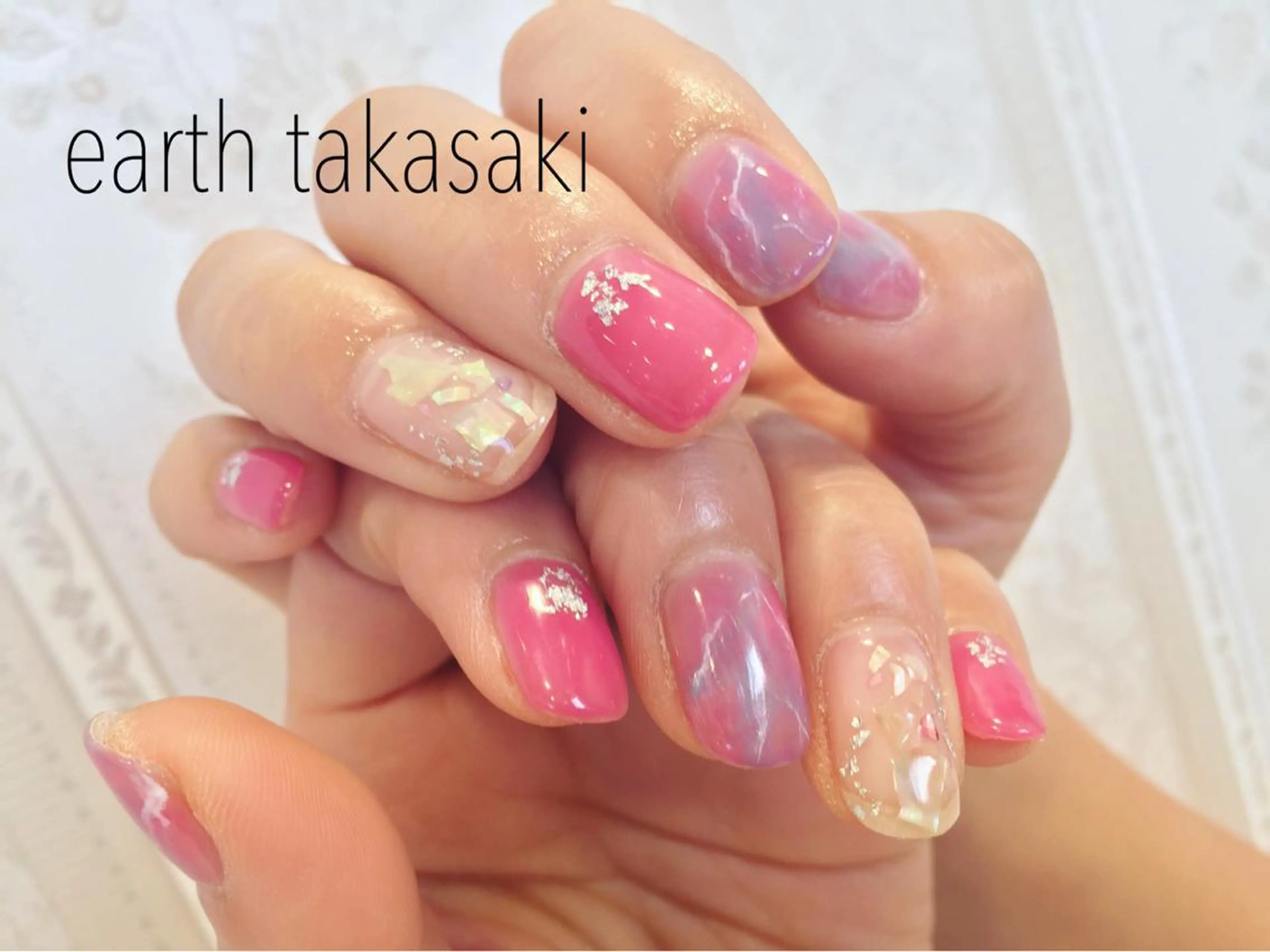 ネイル ニュアンスネイル EARTH nanaのネイルデザイン