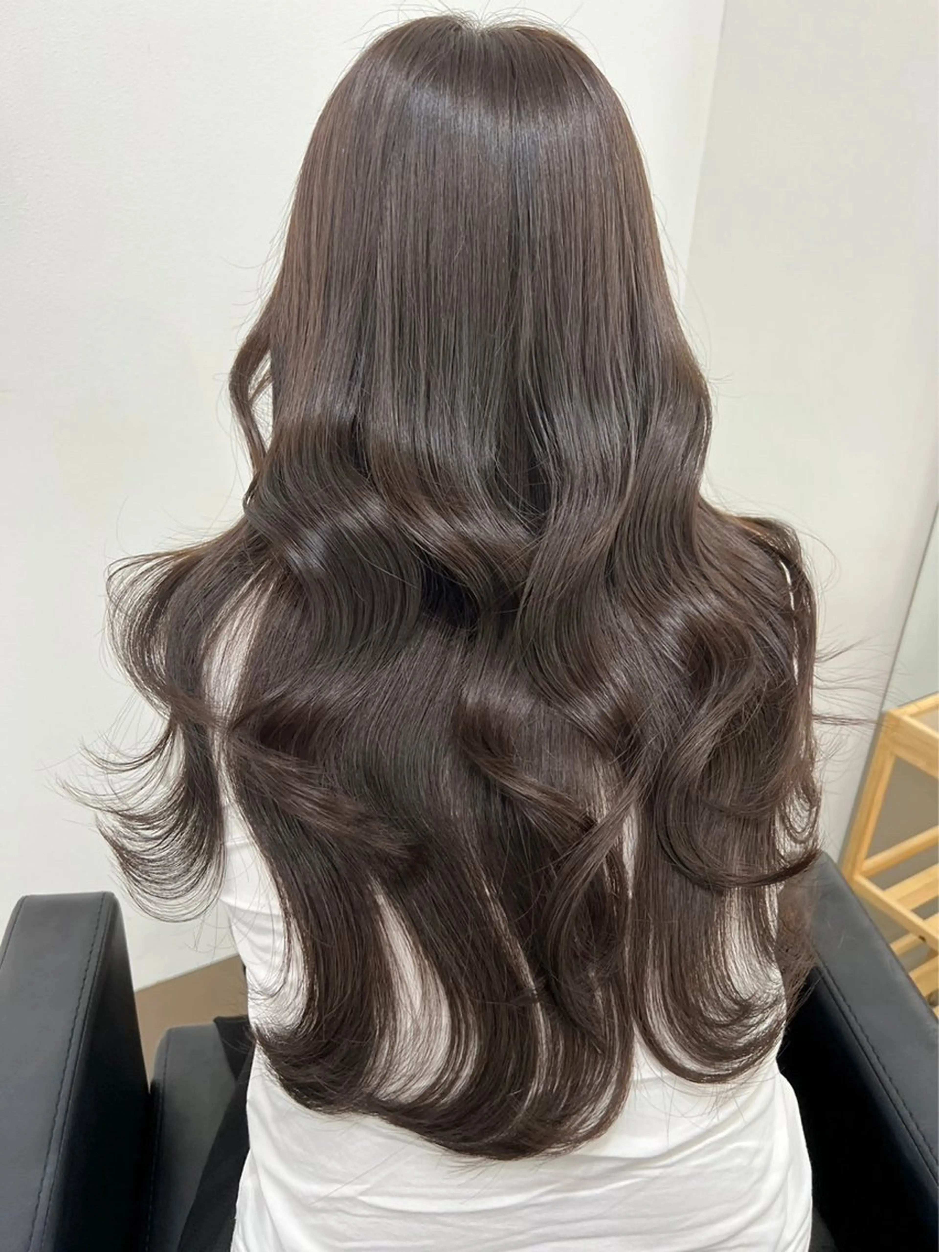 ロング ヘアカラー トリートメント まほ/ カラーモデル募集中のヘアスタイル