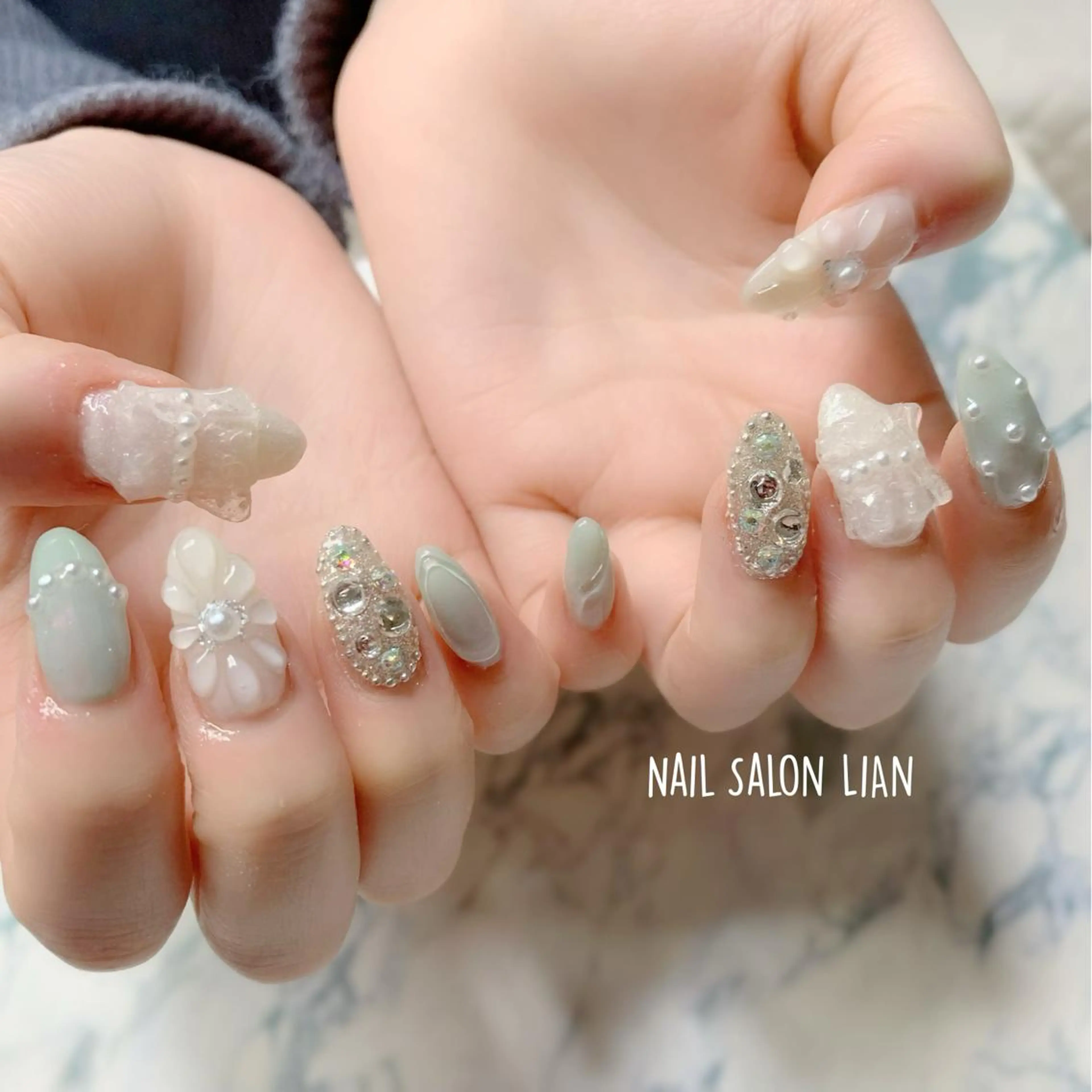 ネイル ハンドネイル NailSalon LiAnのネイルデザイン