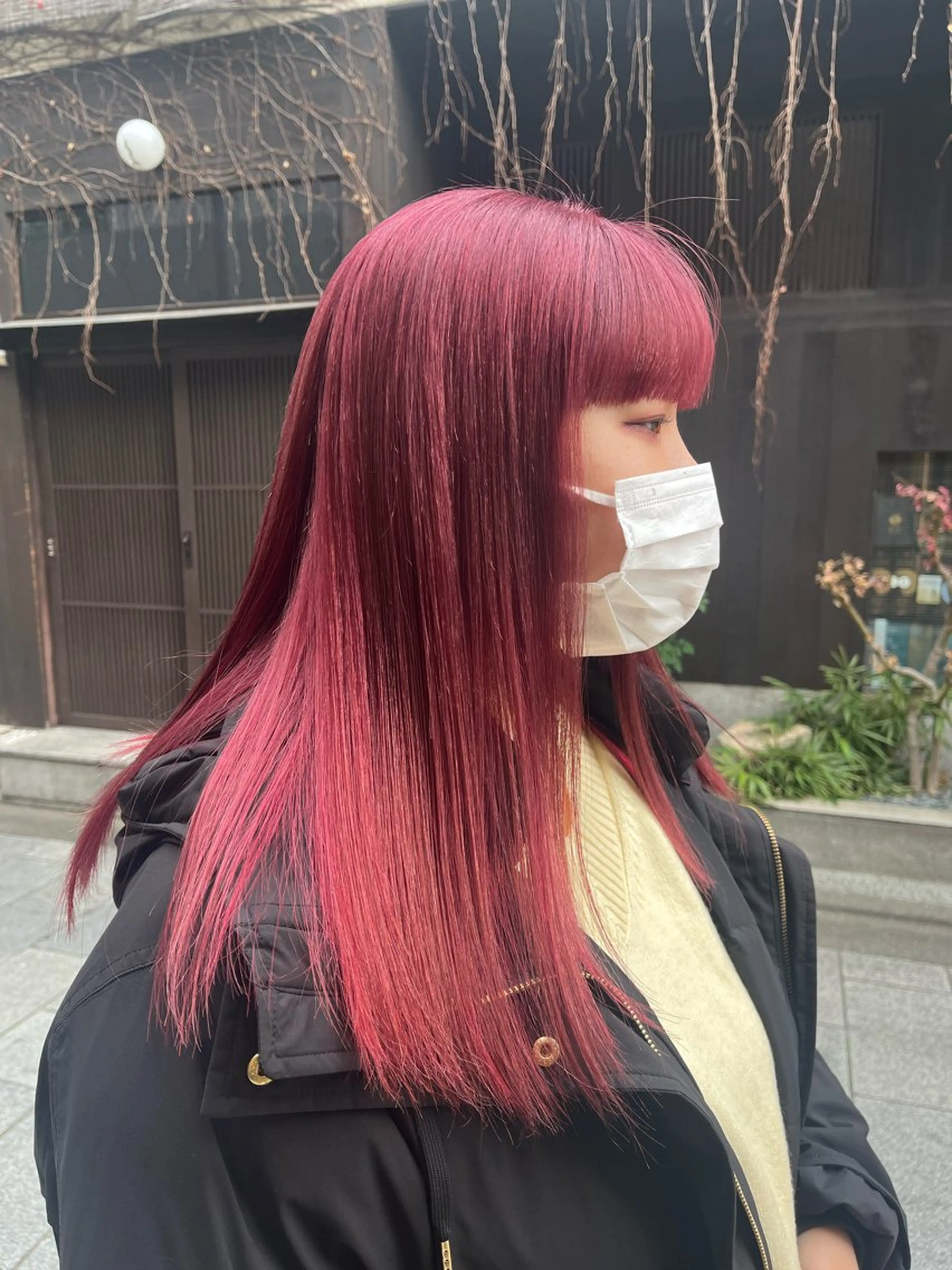 ロング カラー ユウ  二子玉川駅 半個室サロンのヘアスタイル