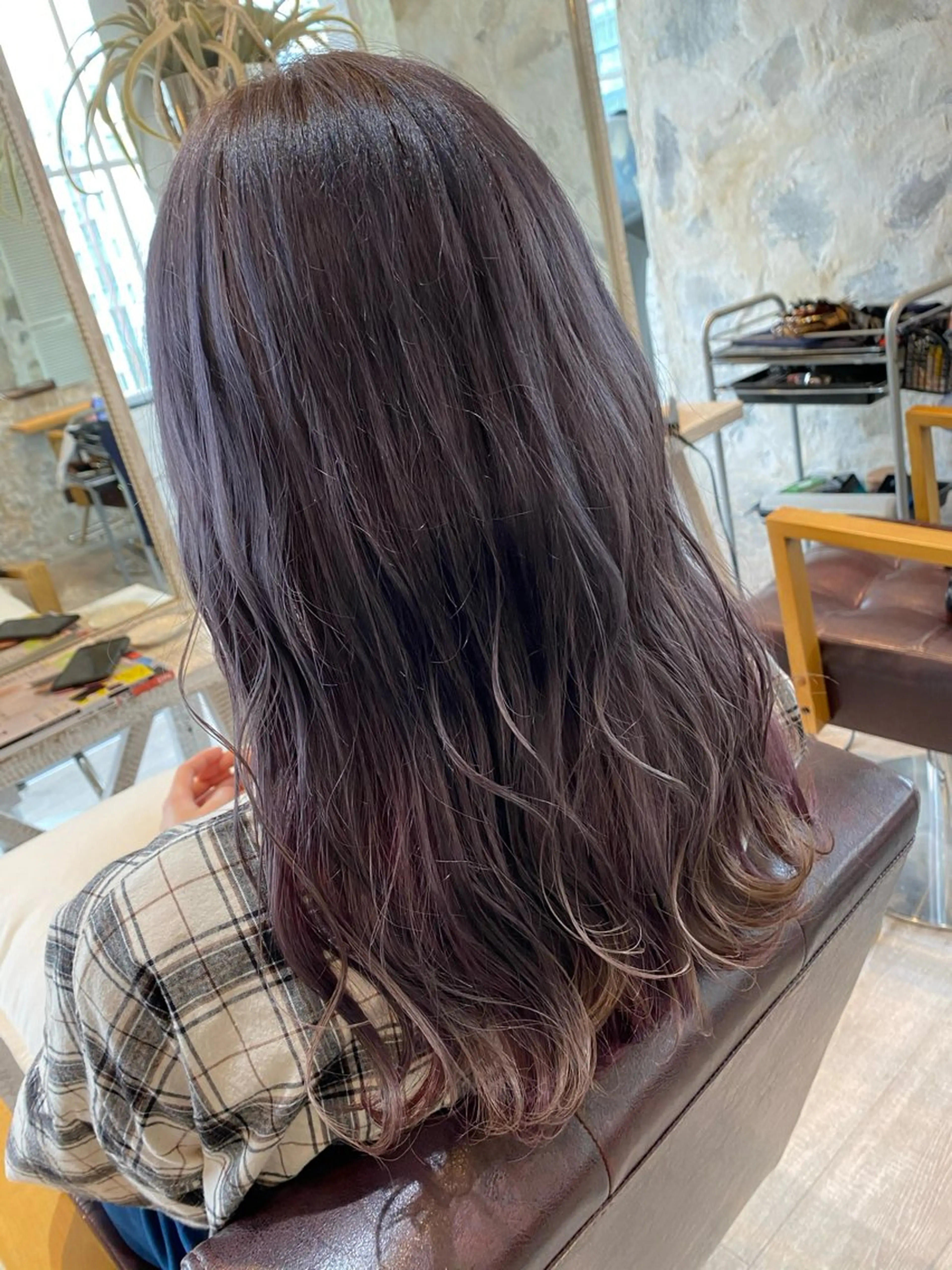 ロング カラー 塚本 昂のヘアスタイル