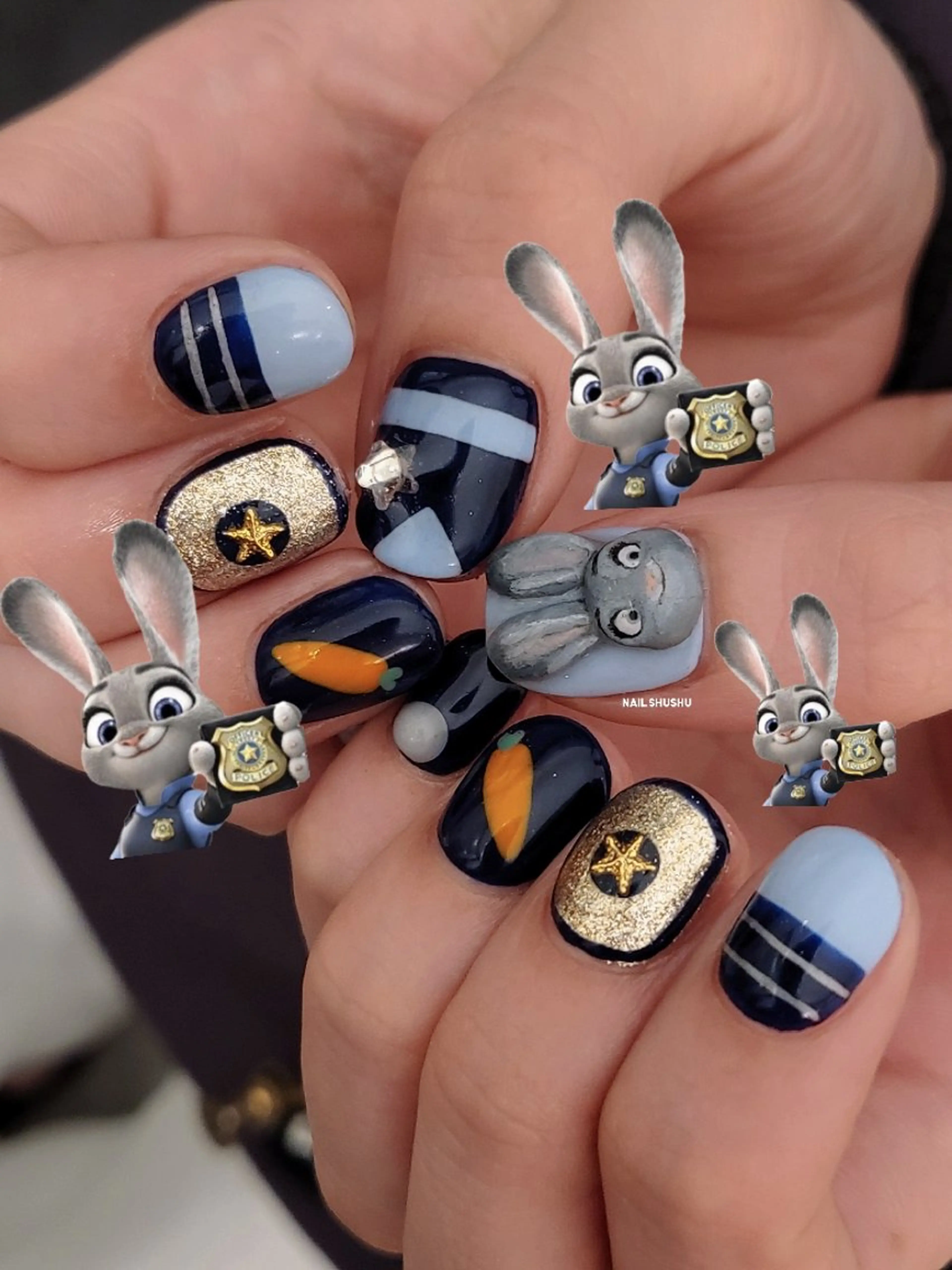 ネイル 3dパーツ/流行り 👧shushu❤️のネイルデザイン