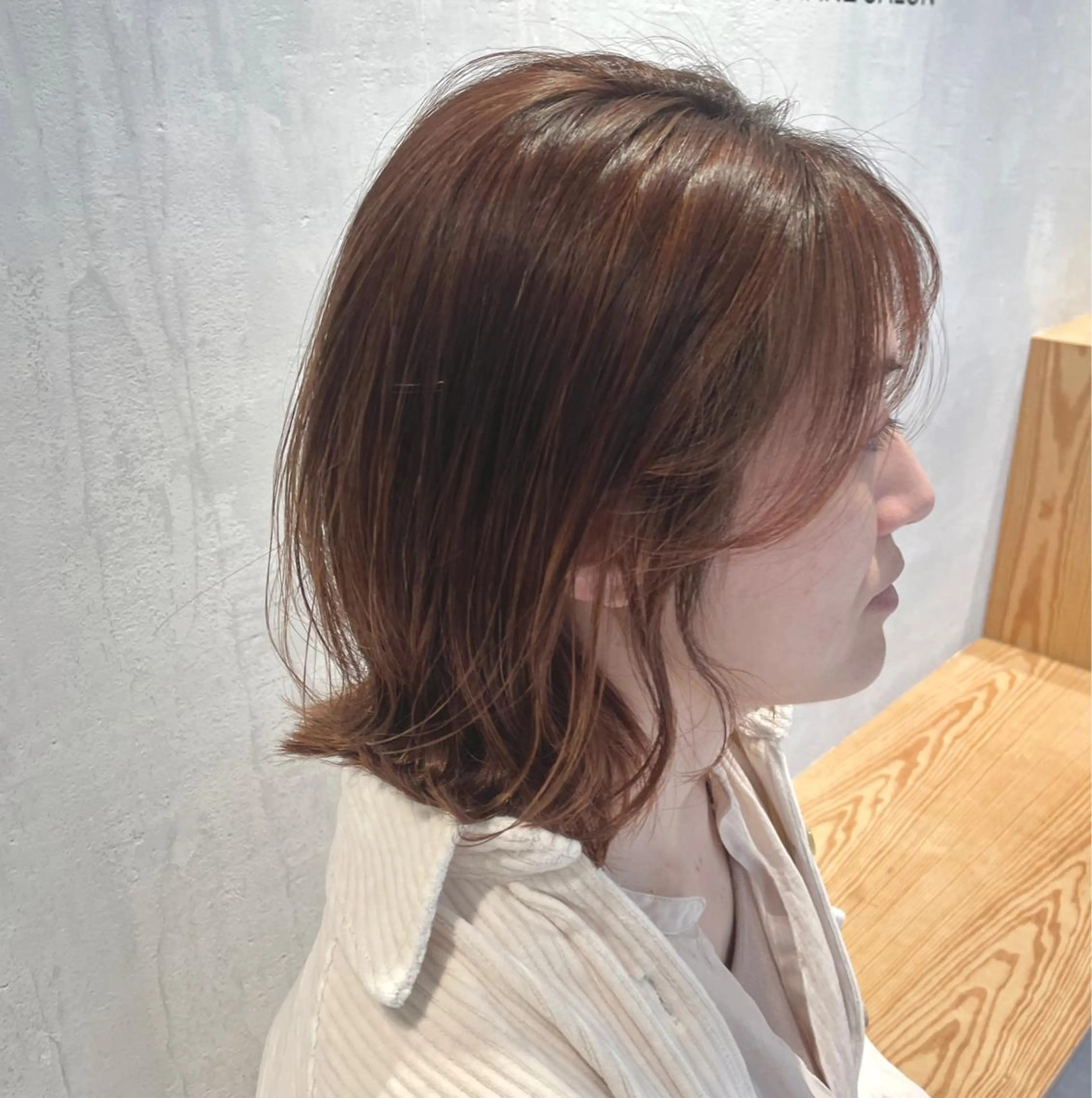 ミディアム カラー ハイライトカラー ハイライト カット ヘアカラー matka白髪ぼかし 大人ヘア/KEIKOのヘアスタイル