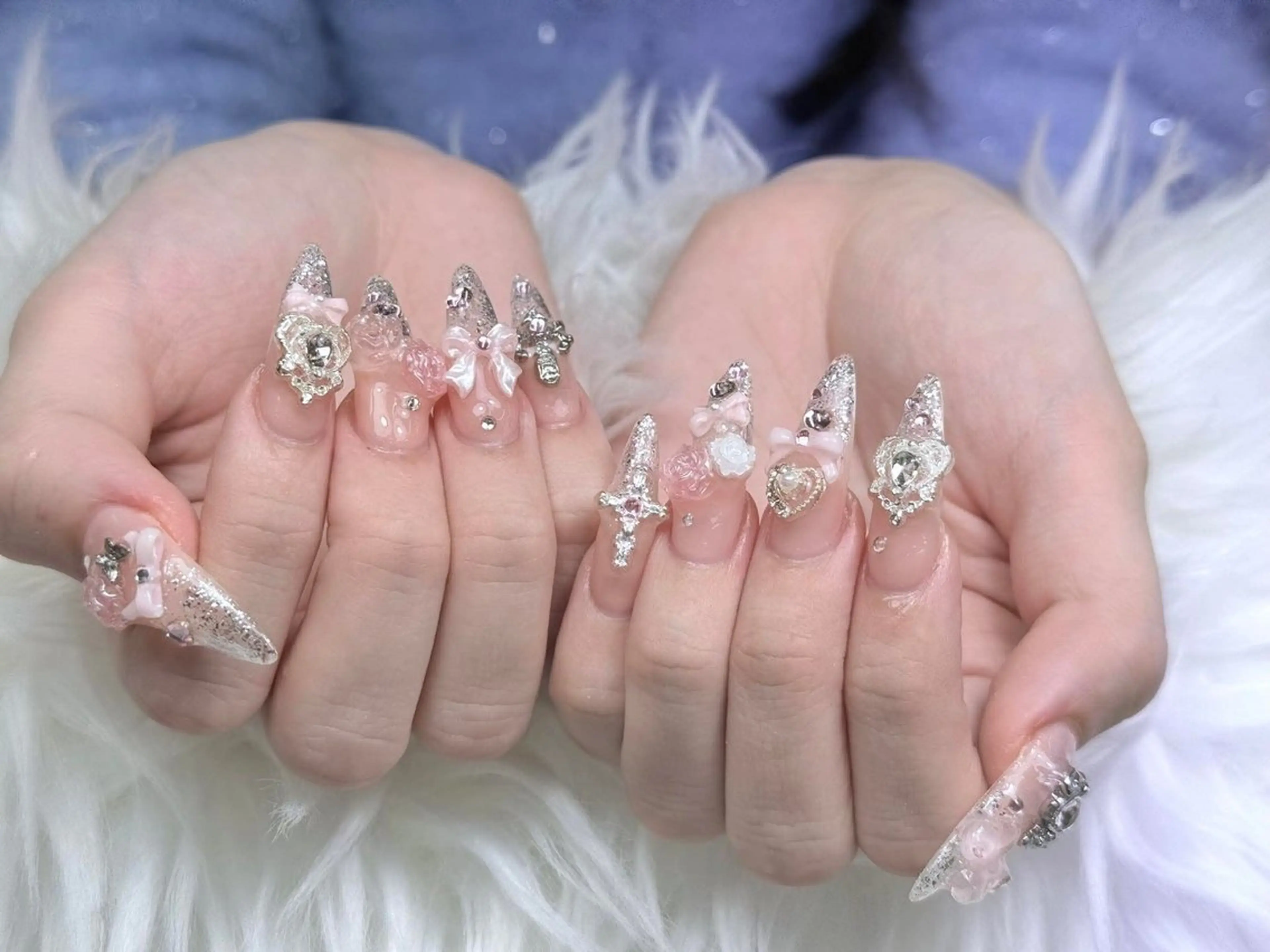 ネイル フレンチネイル グラデーション マグネットネイル ニュアンスネイル オフィスネイル ハンドネイル Squen Nail shinjukuのネイルデザイン