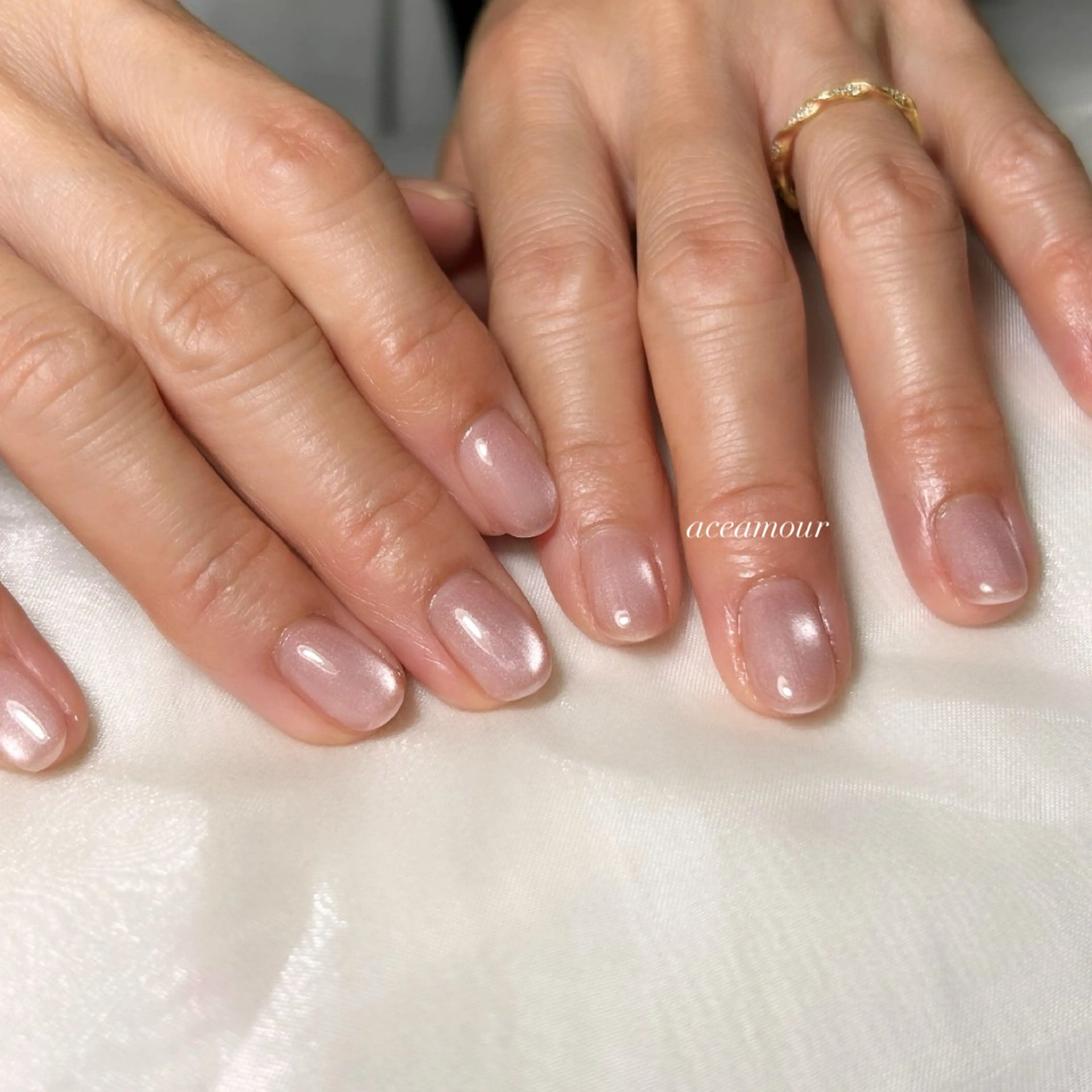 ネイル ハンドネイル ネイル/耳つぼ /新ホワイトニングのネイルデザイン