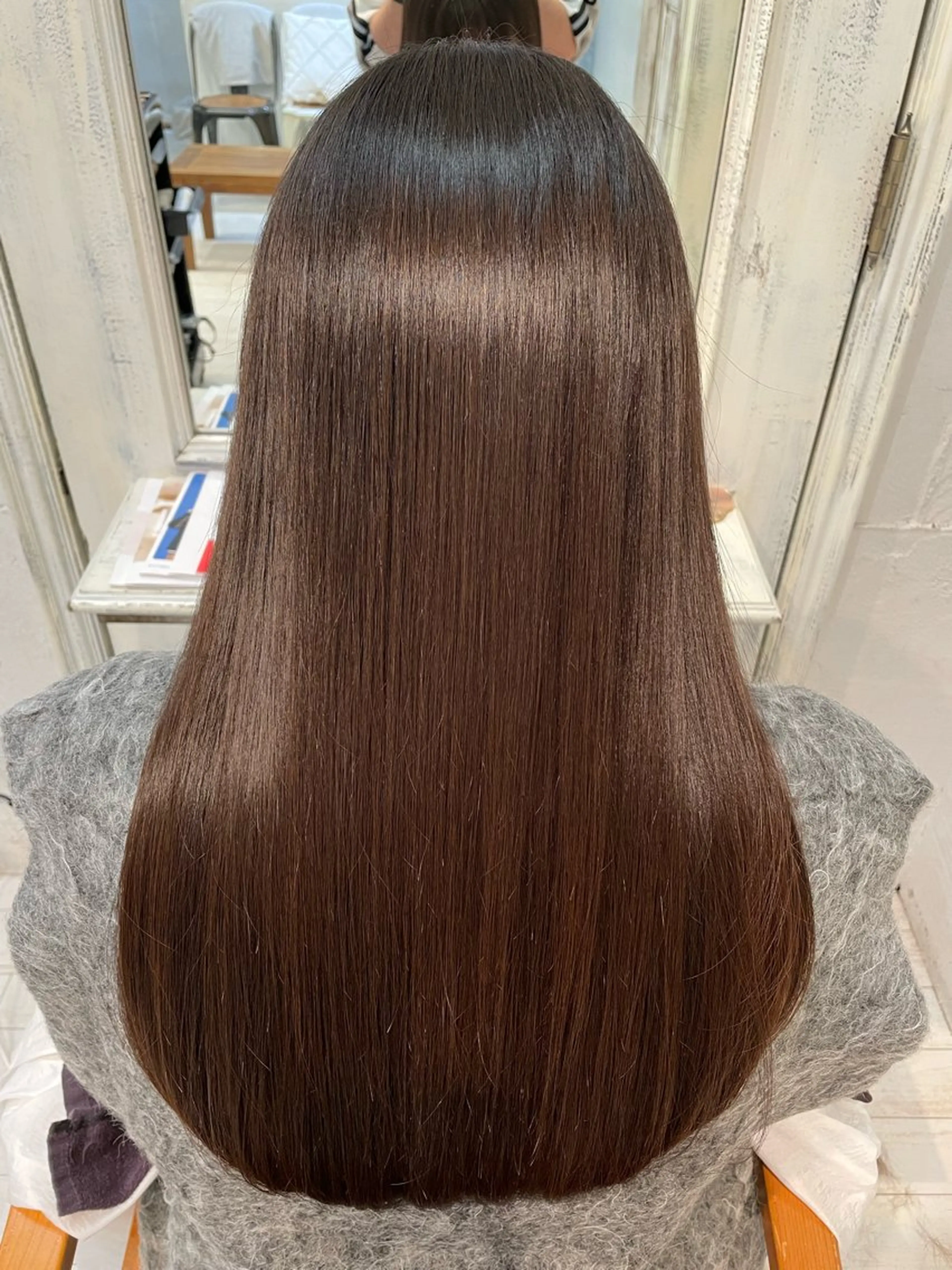 【土日祝日限定】髪質改善トリートメント/ナチュラルストレートパーマ＋カット✨の写真