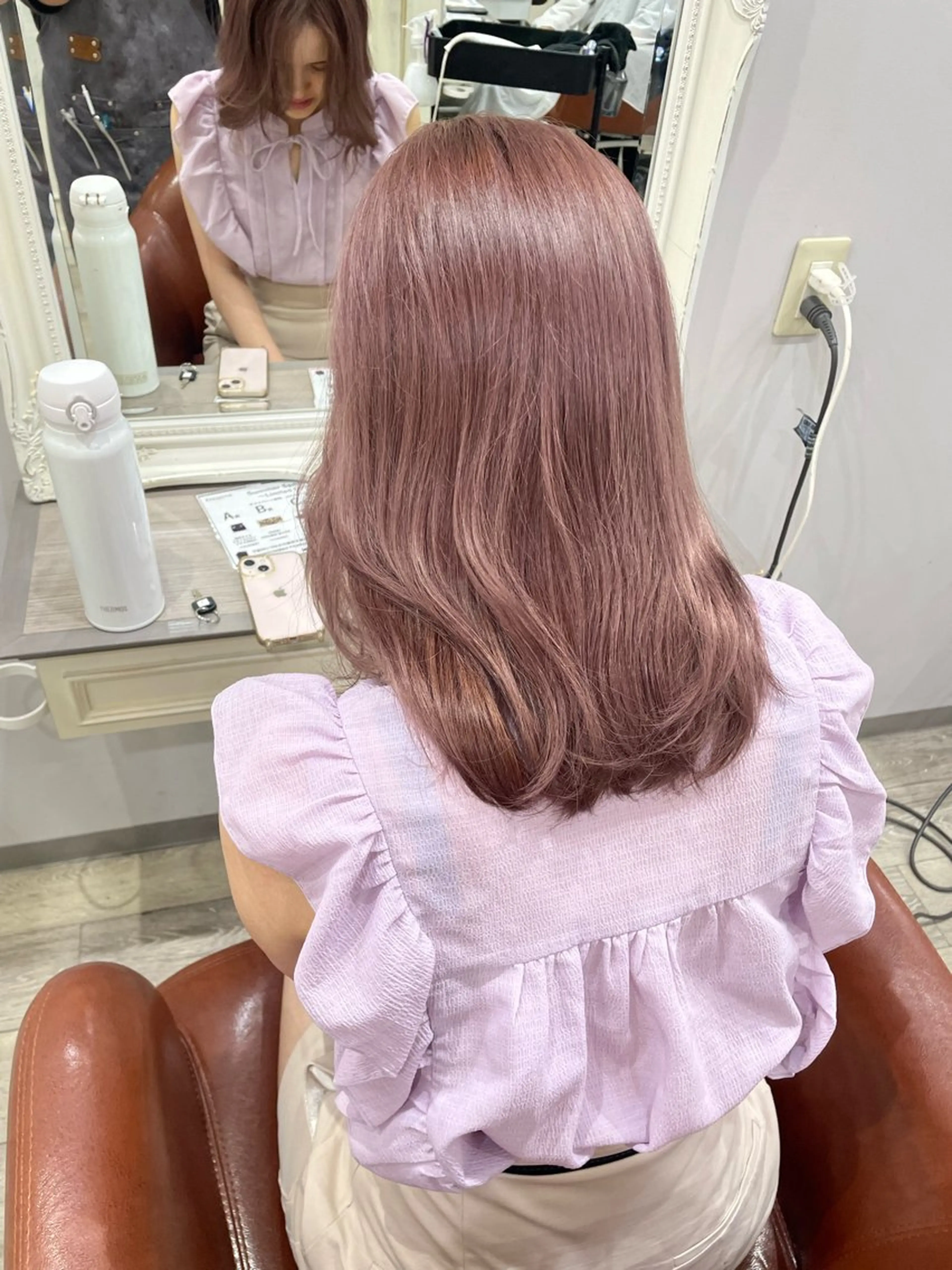 カラー 緑区/艶髪 🦋柿下のヘアスタイル