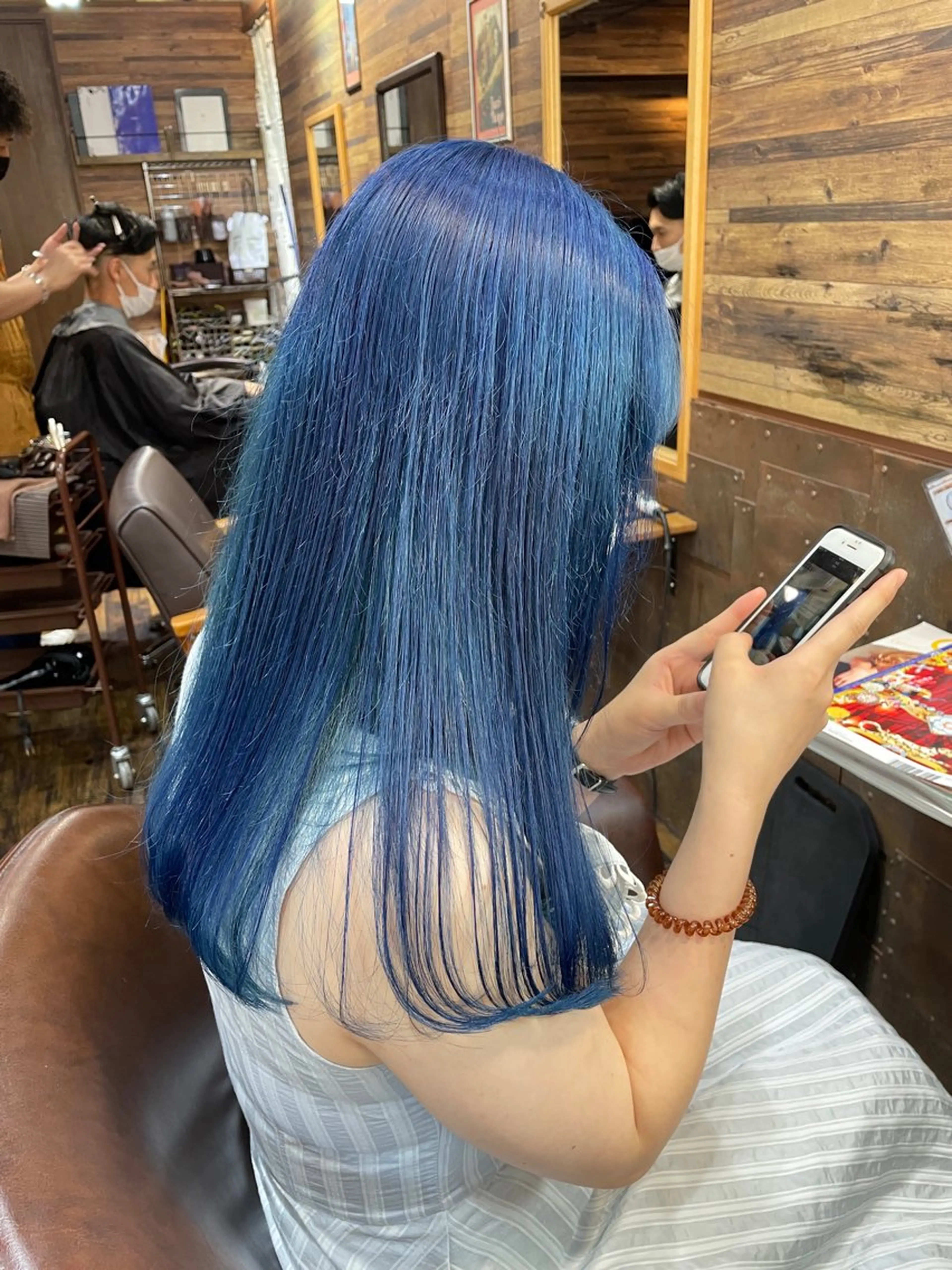 セミロング カラー ヘアカラー ツイスパ/Wカラー ✨RYUのヘアスタイル